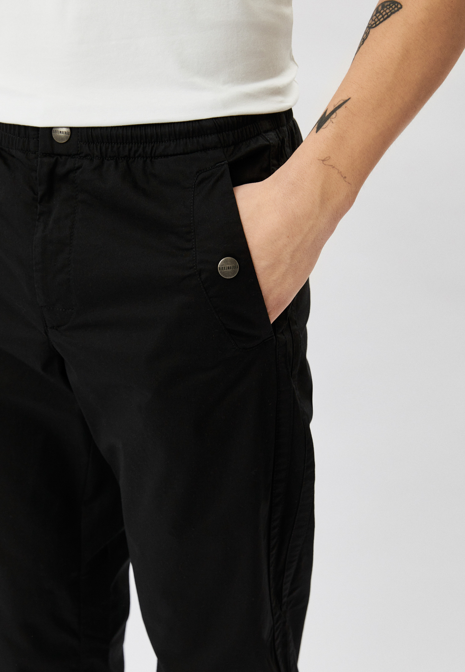 Мужские повседневные брюки Bikkembergs (Биккембергс) CP09780S3710: изображение 8