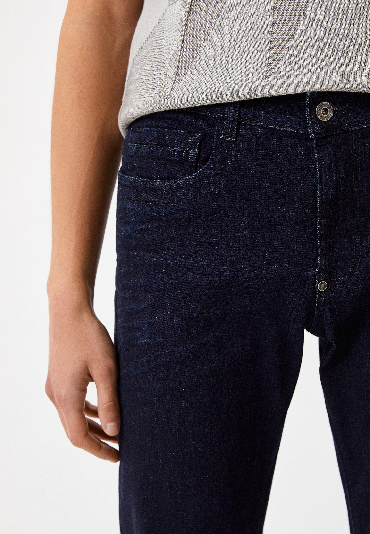 Мужские прямые джинсы Bikkembergs (Биккембергс) CQ10127S3511: изображение 4