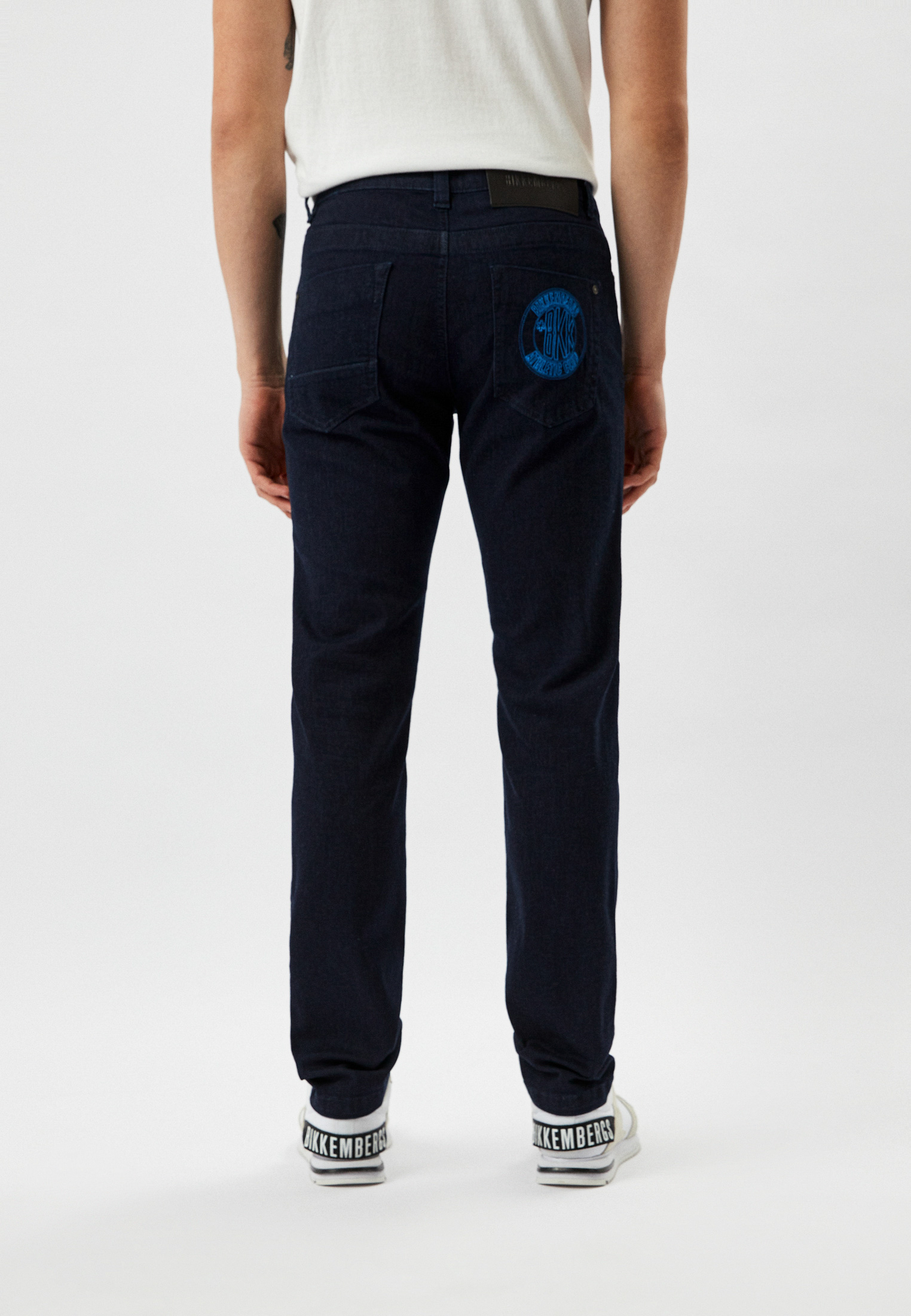 Мужские прямые джинсы Bikkembergs (Биккембергс) CQ10127S3511: изображение 11
