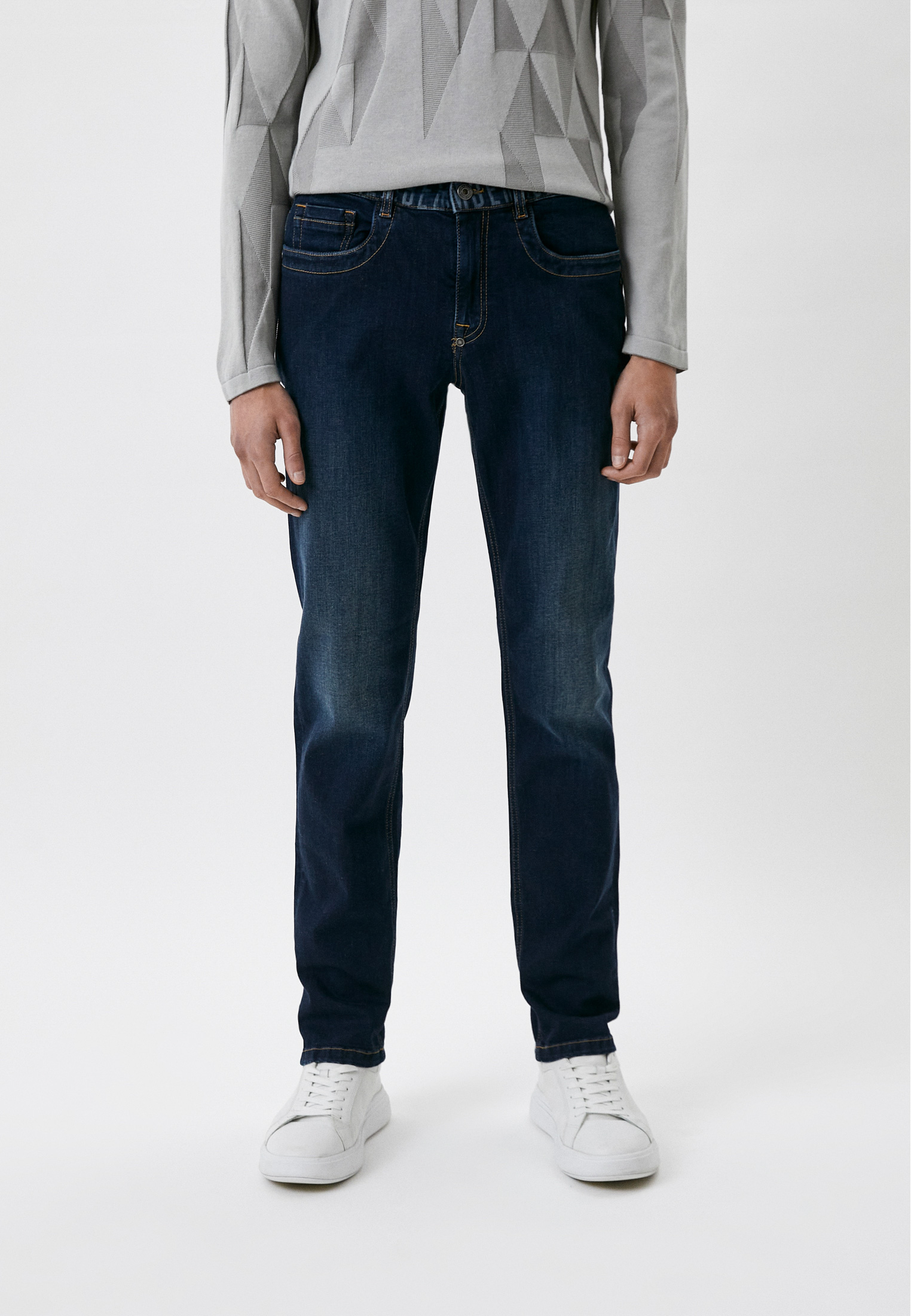 Мужские зауженные джинсы Bikkembergs (Биккембергс) CQ10170S3511: изображение 1