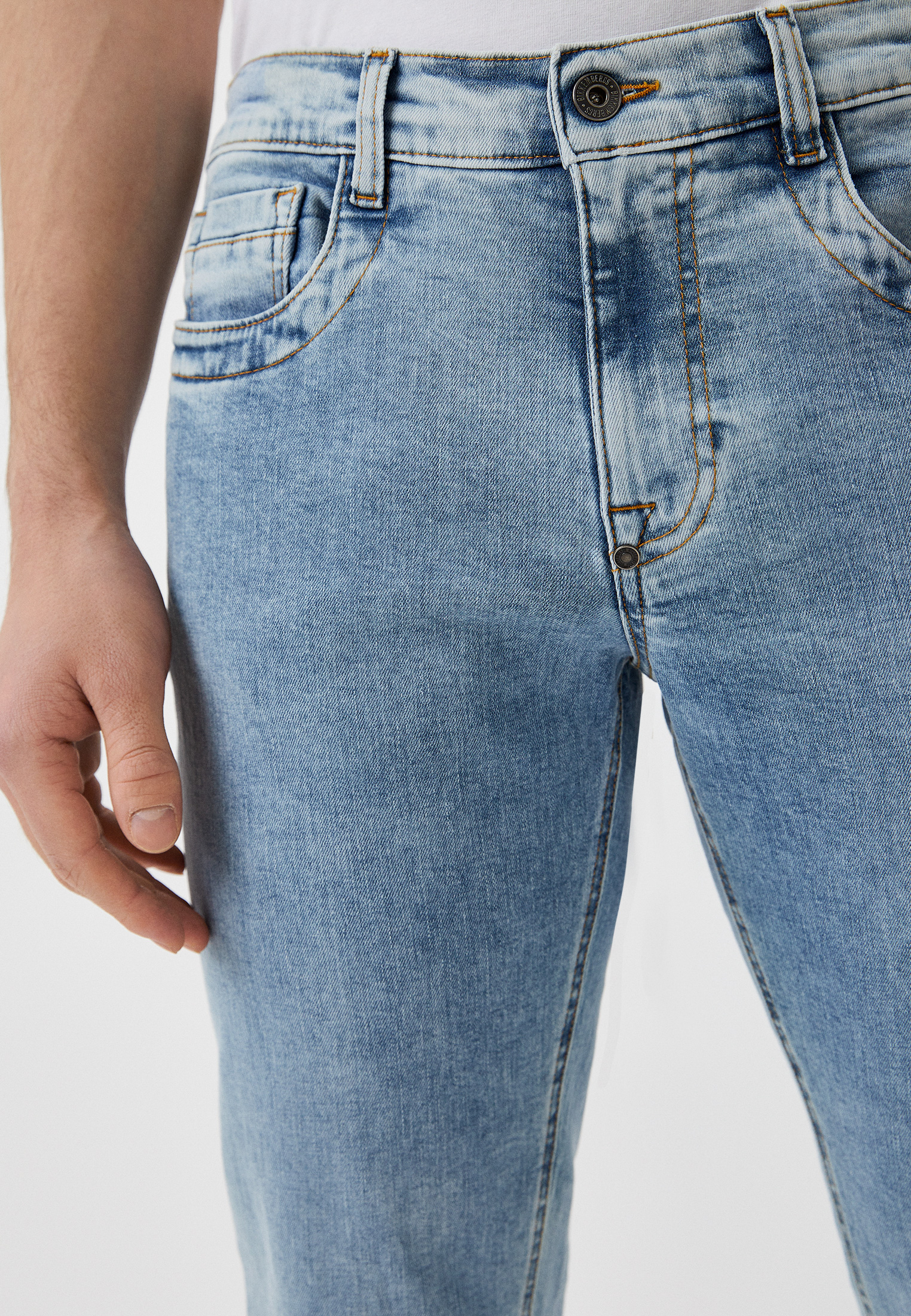 Мужские прямые джинсы Bikkembergs (Биккембергс) CQ10186S3379: изображение 4