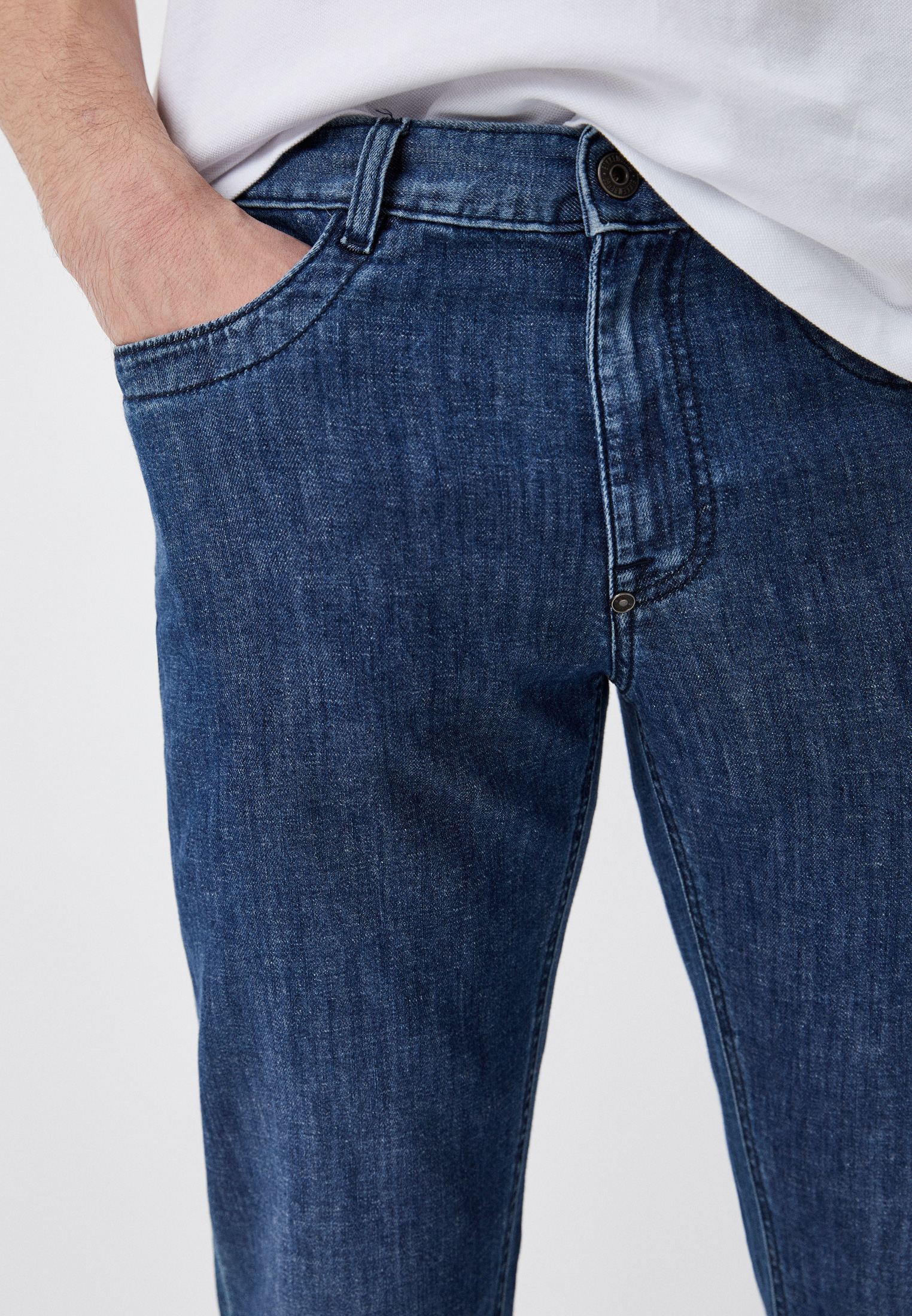 Мужские прямые джинсы Bikkembergs (Биккембергс) CQ10188S3780: изображение 4