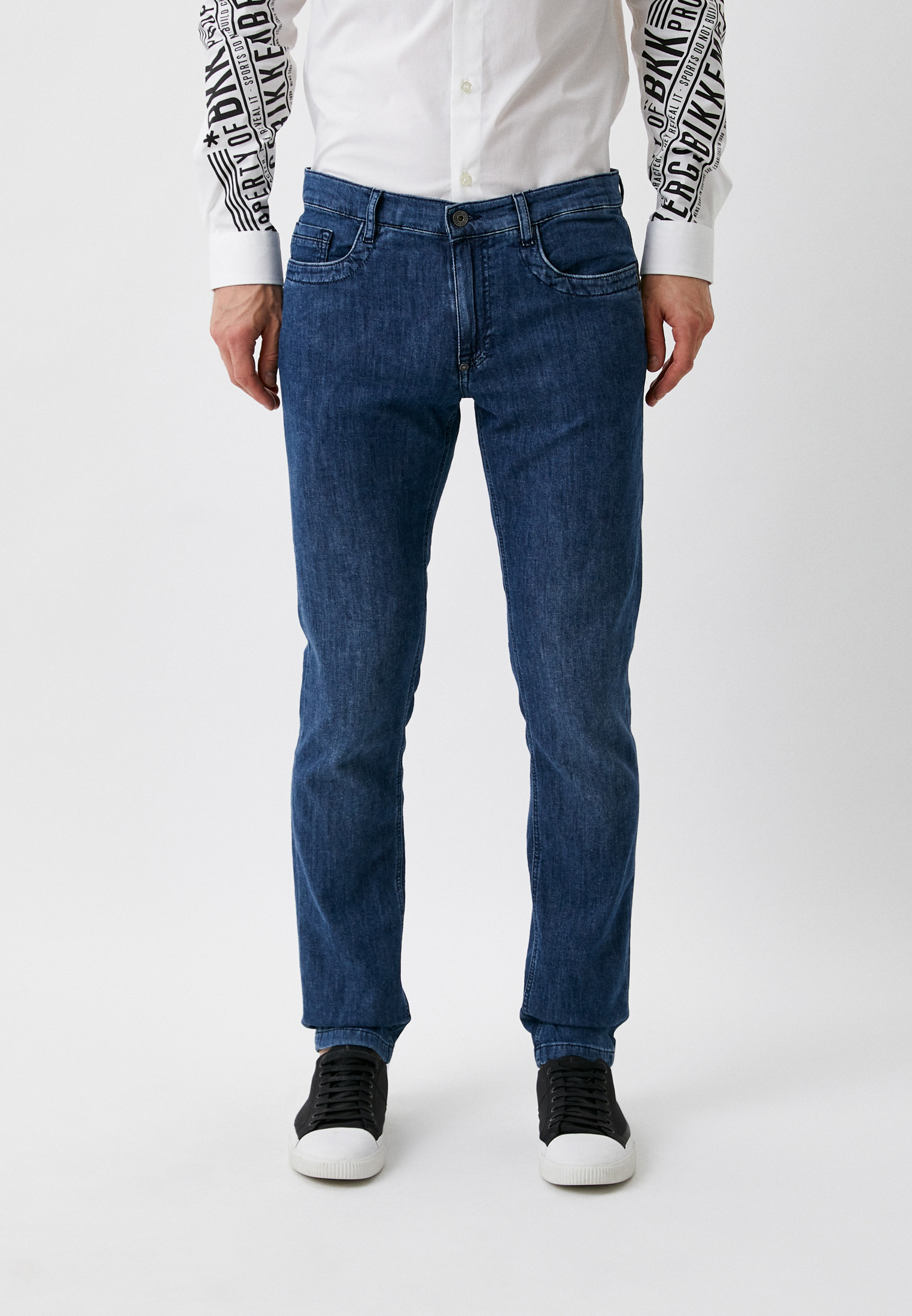 Мужские прямые джинсы Bikkembergs (Биккембергс) CQ10188S3780: изображение 13