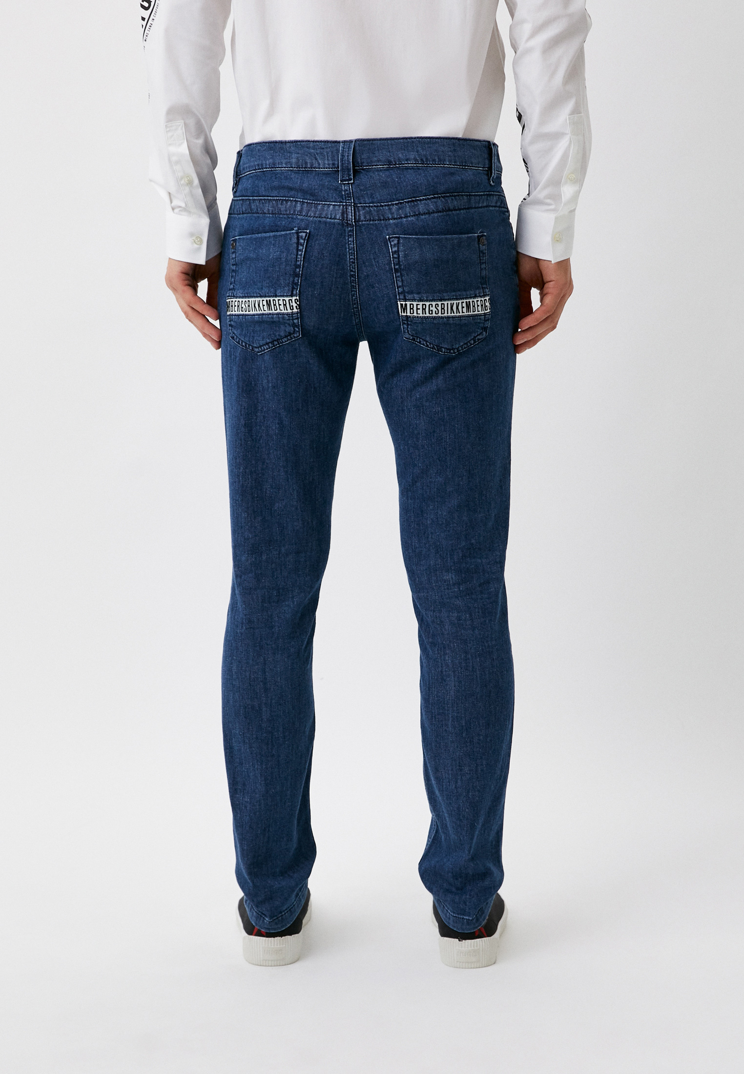 Мужские прямые джинсы Bikkembergs (Биккембергс) CQ10188S3780: изображение 15