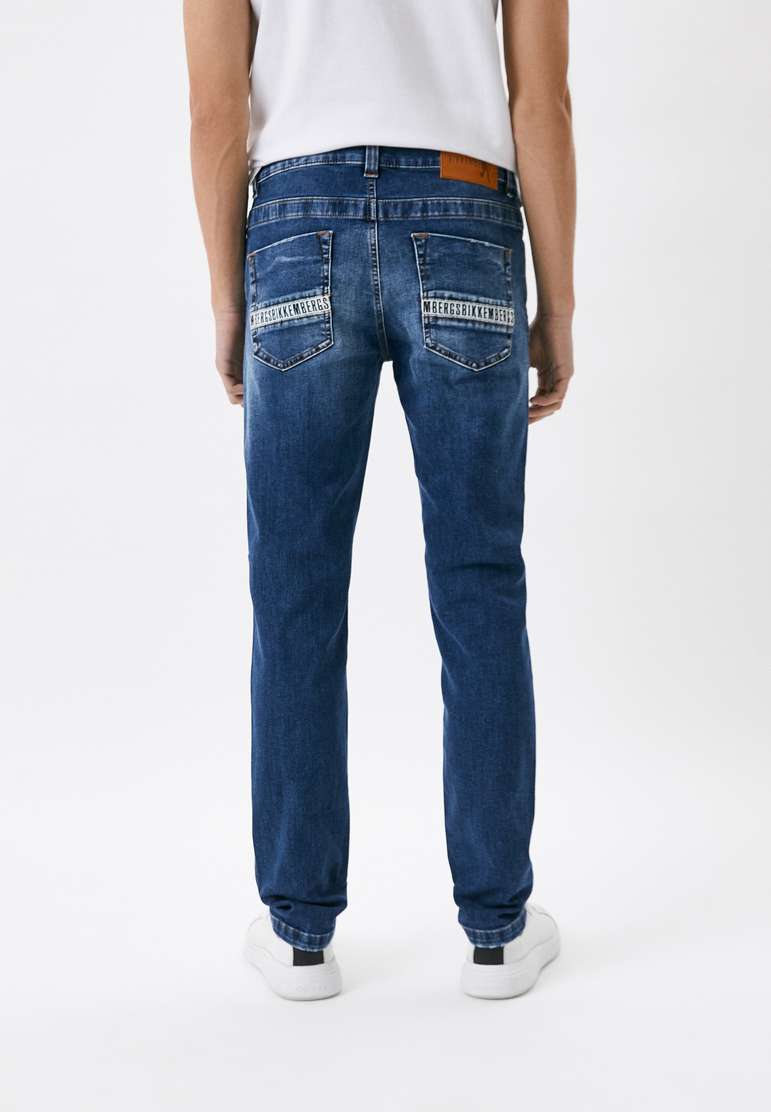 Мужские зауженные джинсы Bikkembergs (Биккембергс) CQ10188S3511: изображение 3