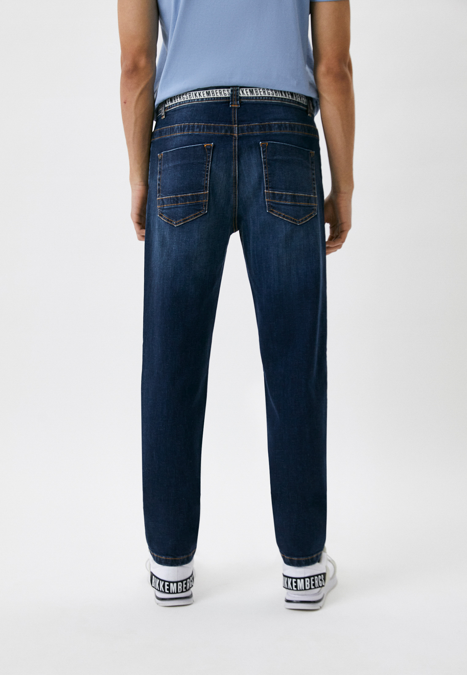 Мужские прямые джинсы Bikkembergs (Биккембергс) CQ1021CS3511: изображение 3