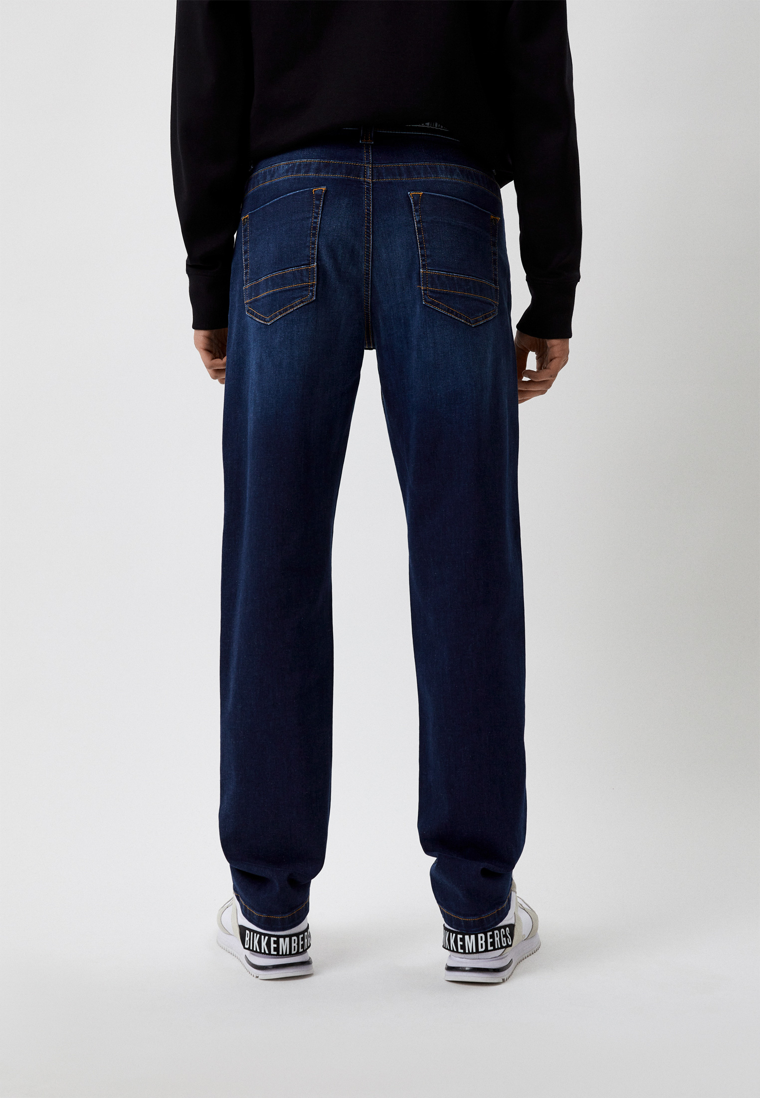 Мужские прямые джинсы Bikkembergs (Биккембергс) CQ1021CS3511: изображение 7