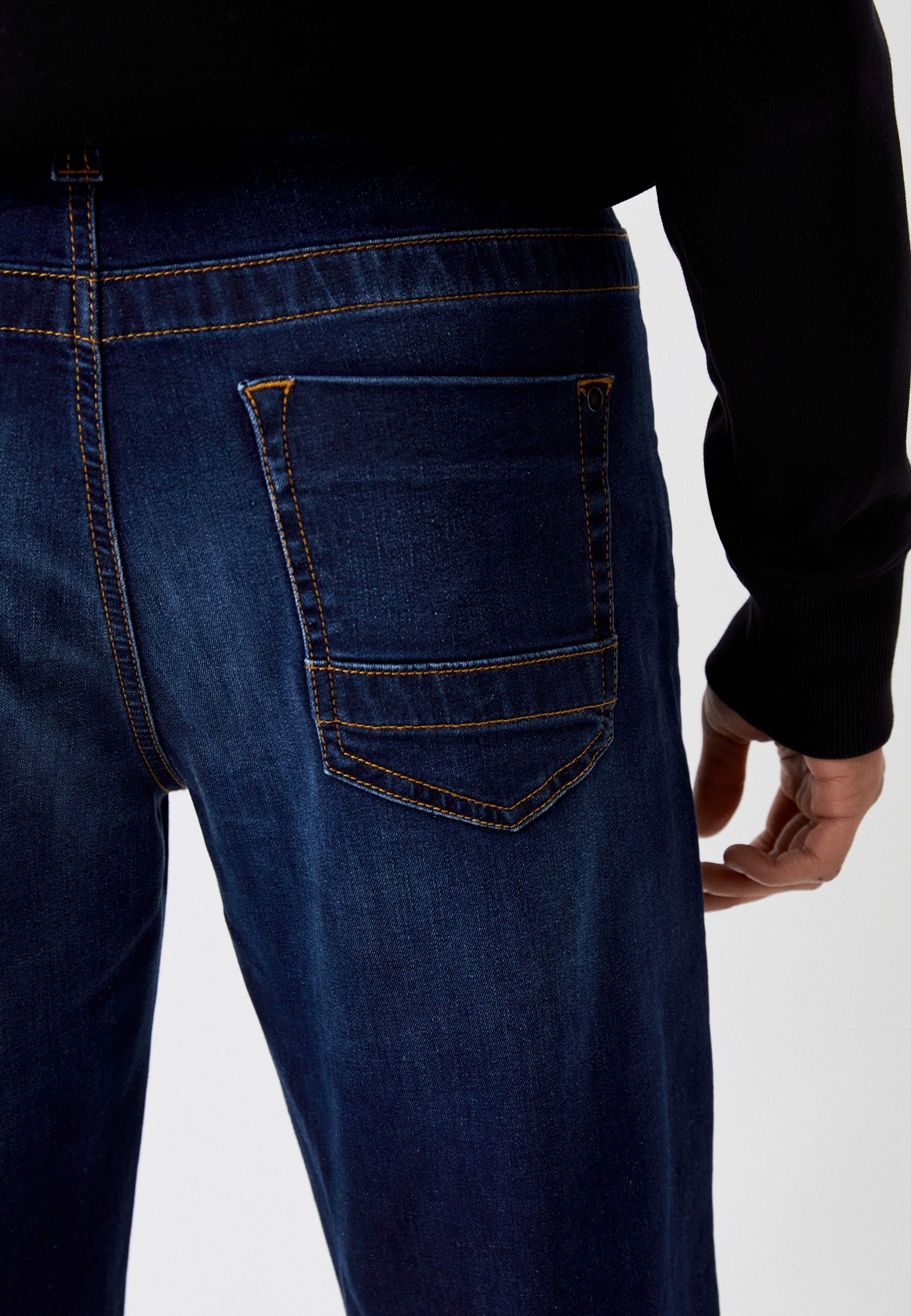 Мужские прямые джинсы Bikkembergs (Биккембергс) CQ1021CS3511: изображение 8