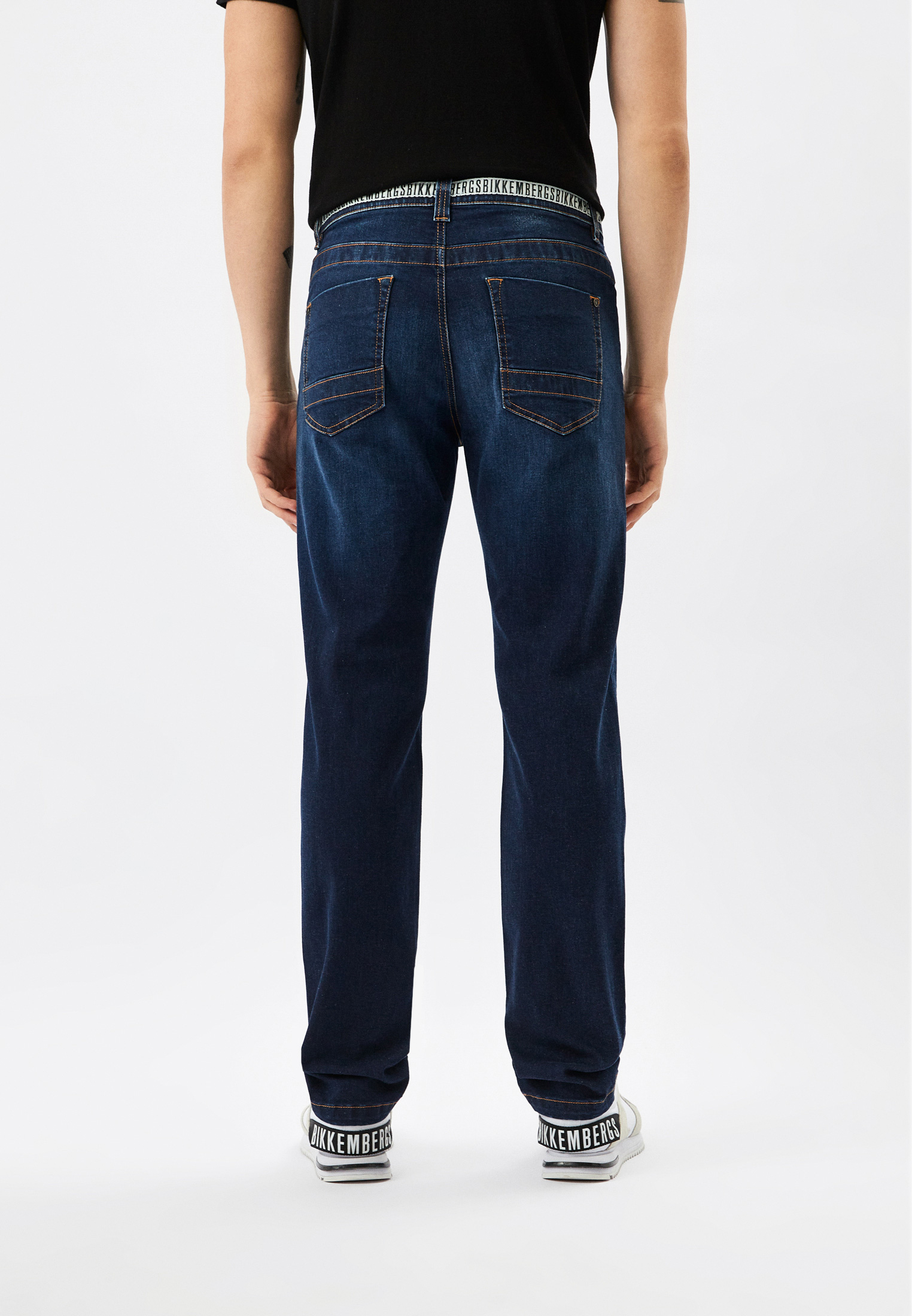 Мужские прямые джинсы Bikkembergs (Биккембергс) CQ1021CS3511: изображение 11