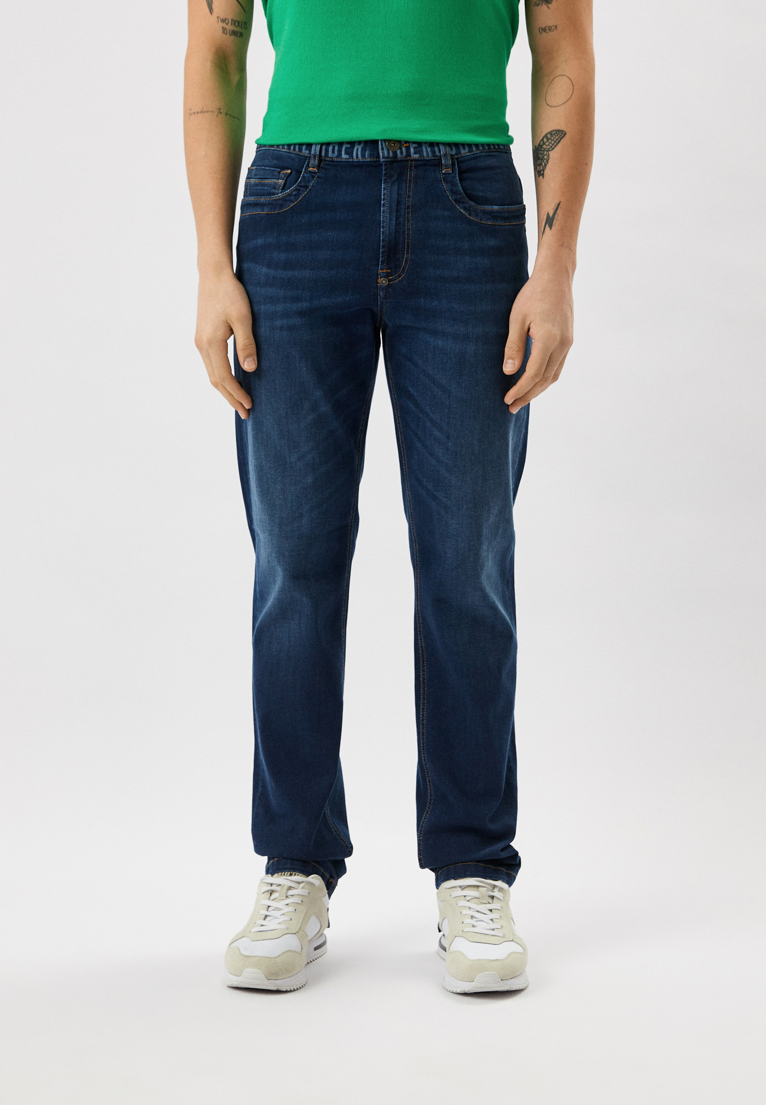 Мужские прямые джинсы Bikkembergs (Биккембергс) CQ10272S3511: изображение 5