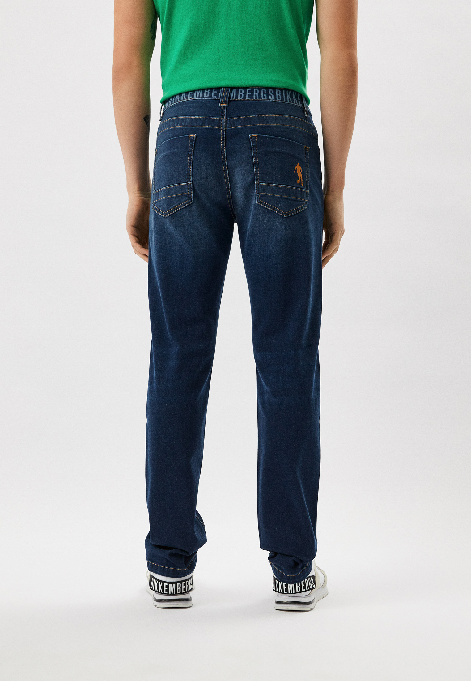 Мужские прямые джинсы Bikkembergs (Биккембергс) CQ10272S3511: изображение 7
