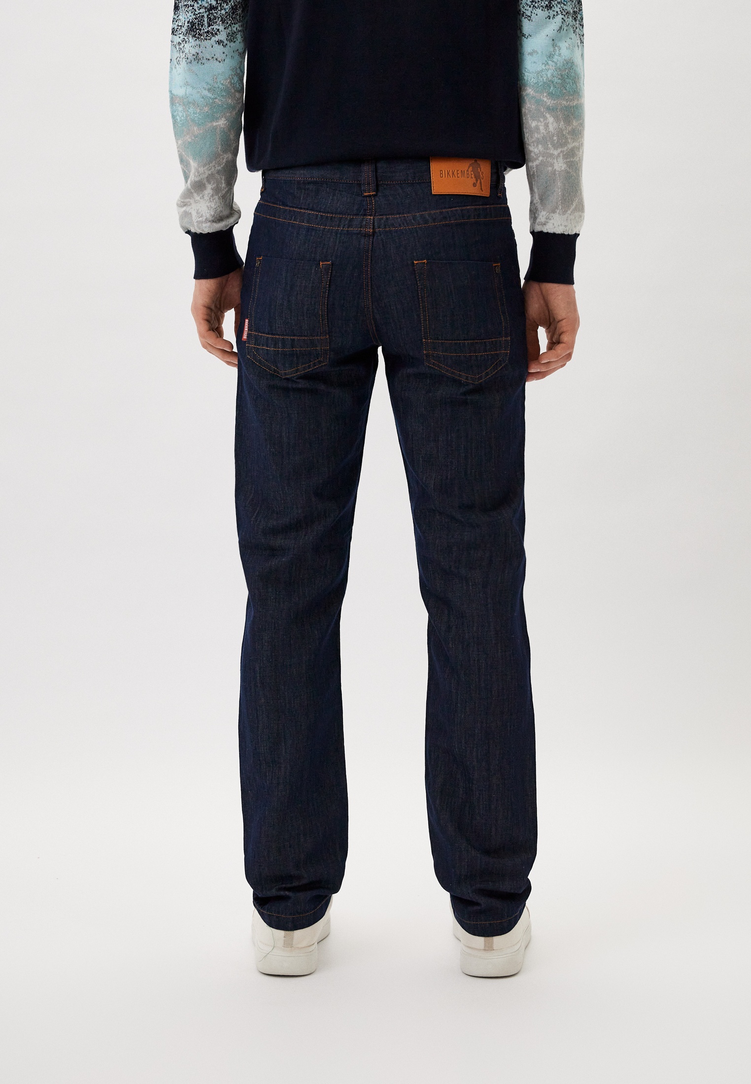 Мужские прямые джинсы Bikkembergs (Биккембергс) CQ10285T259A: изображение 7