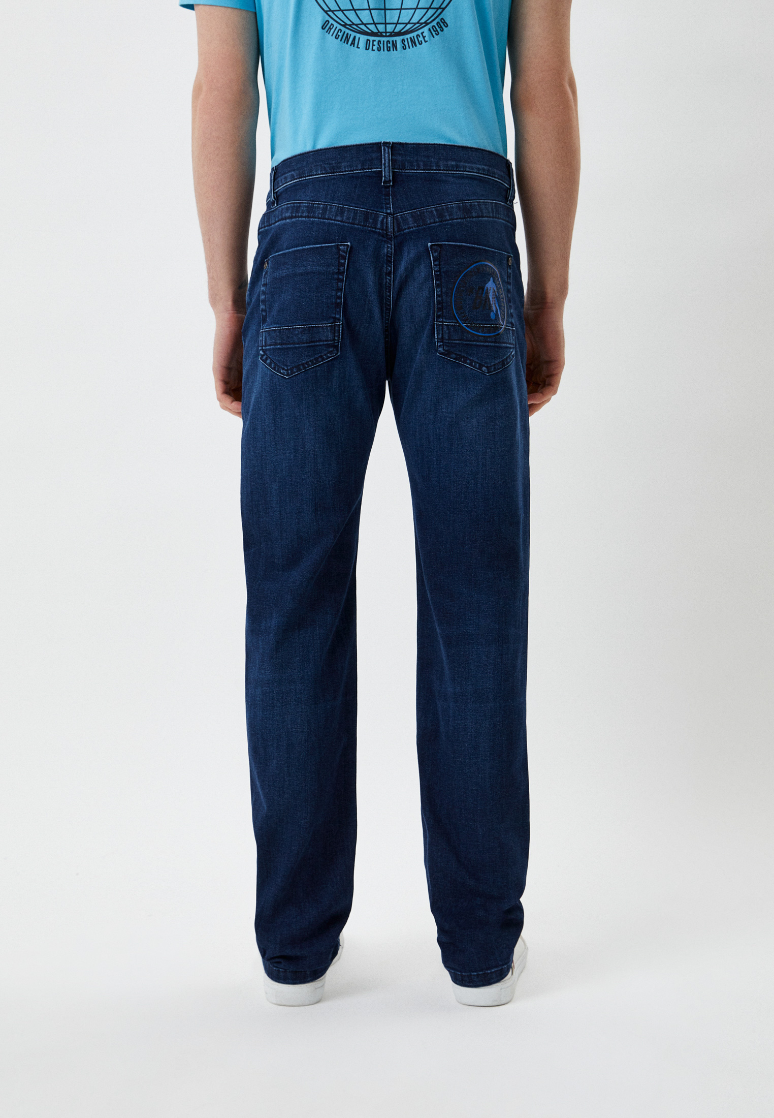 Мужские прямые джинсы Bikkembergs (Биккембергс) CQ11301S3511: изображение 3