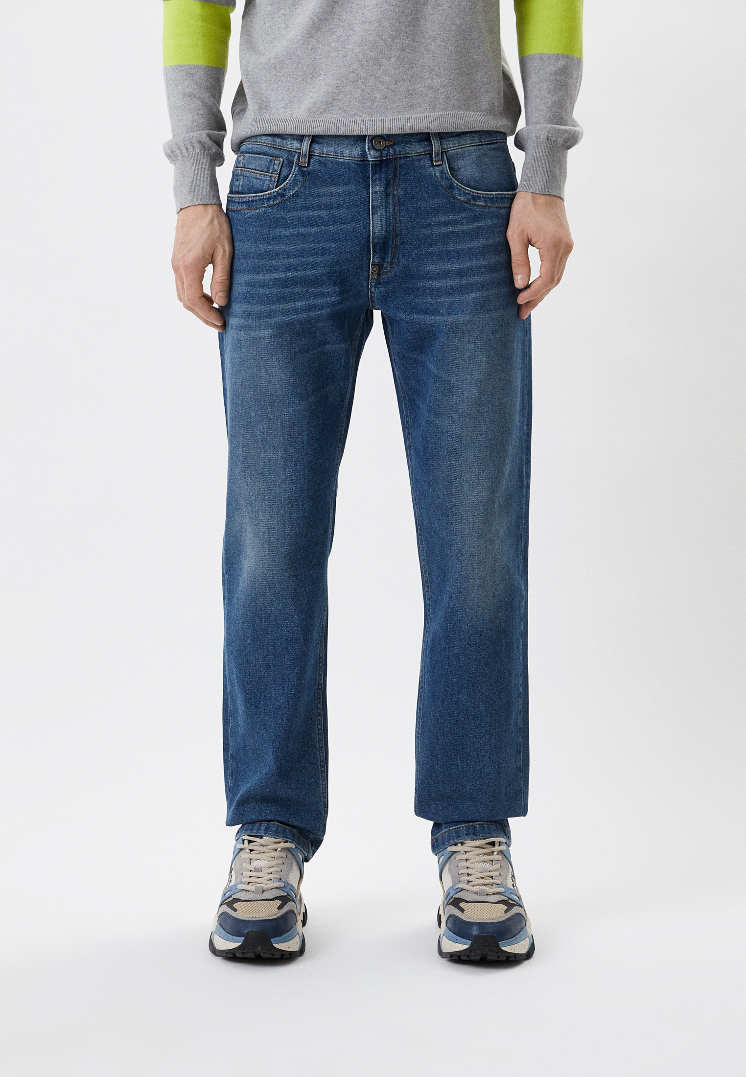 Мужские прямые джинсы Bikkembergs (Биккембергс) CQ11203S3570