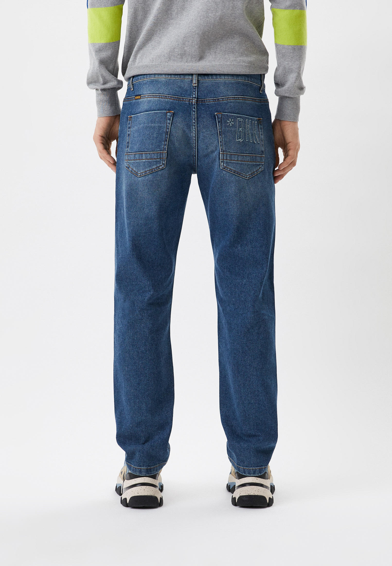 Мужские прямые джинсы Bikkembergs (Биккембергс) CQ11203S3570: изображение 3
