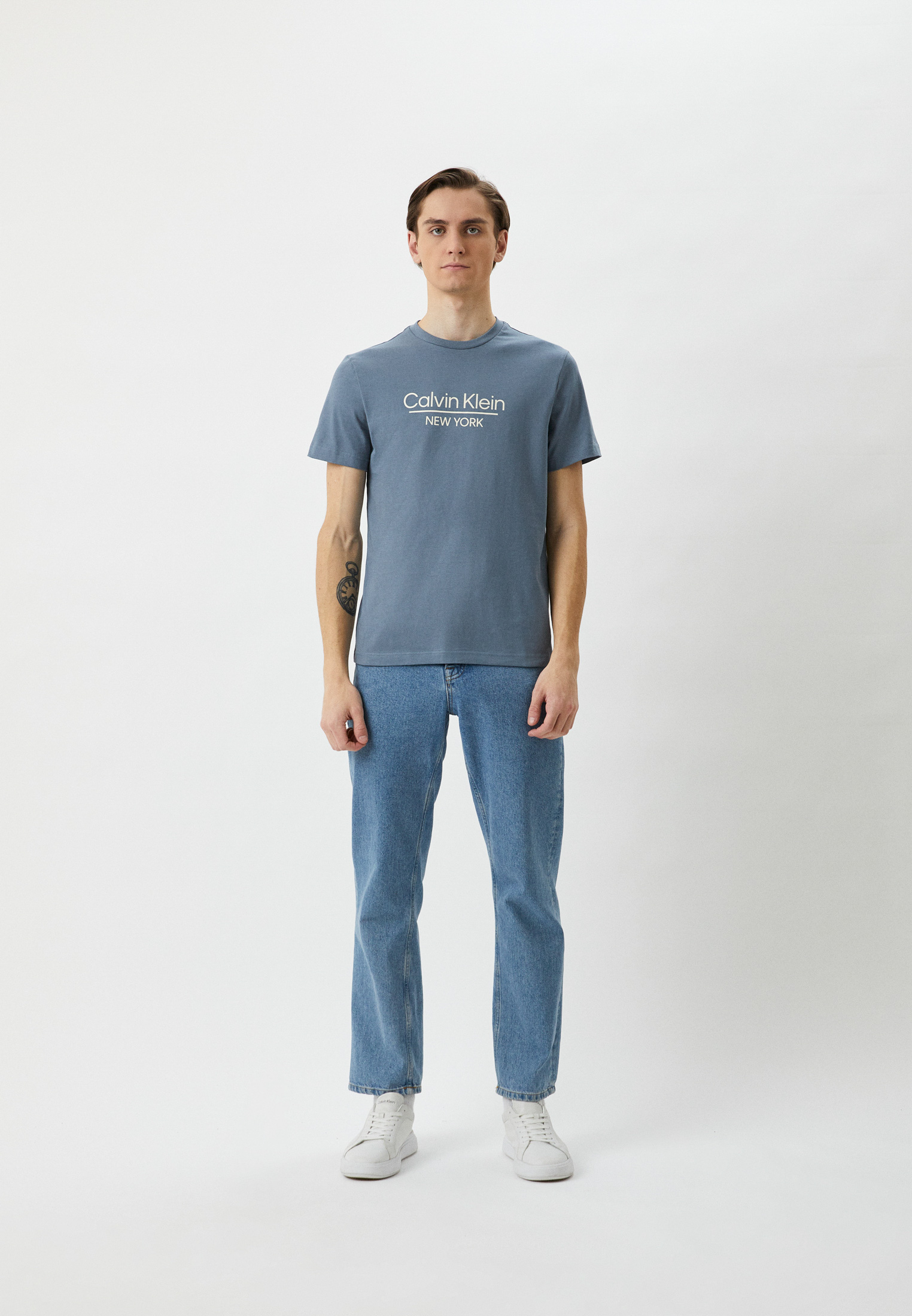 Мужская футболка Calvin Klein (Кельвин Кляйн) K10K110793: изображение 2