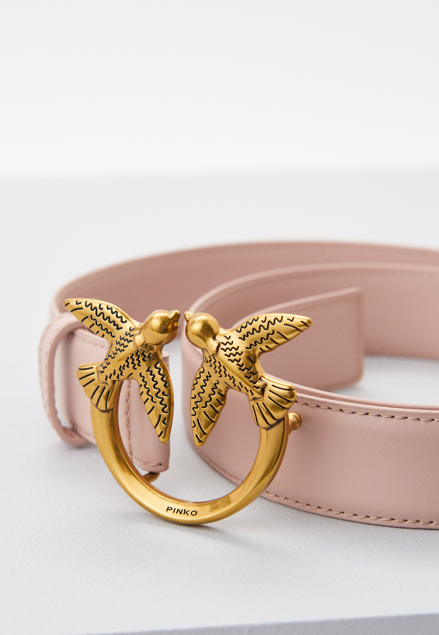 Ремень Пинко С Птичками Купить