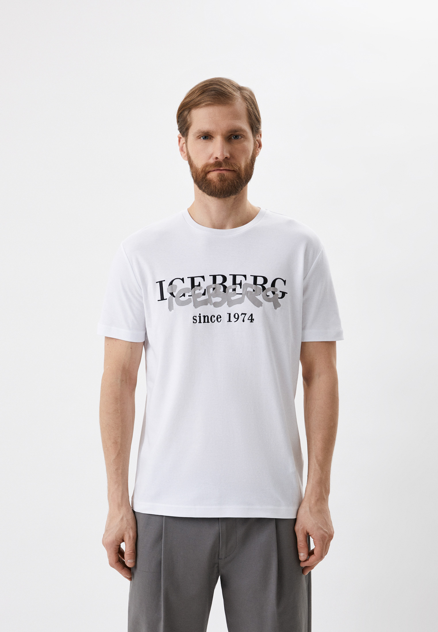 Мужская футболка Iceberg (Айсберг) I1PF0276307: изображение 1