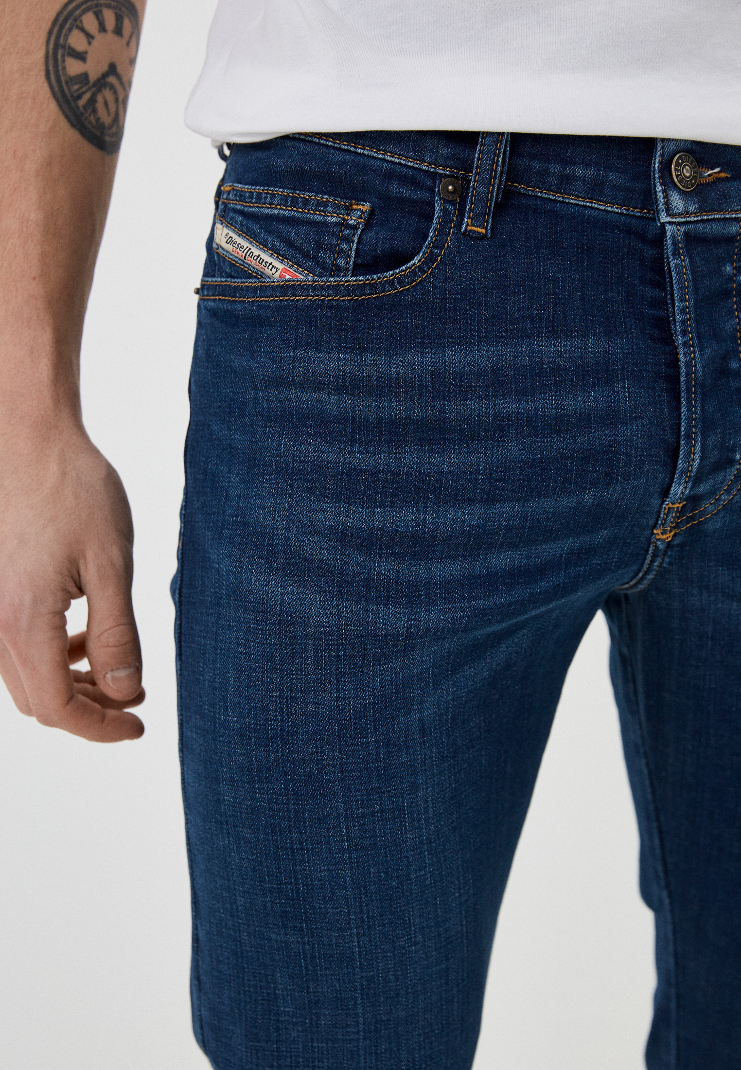 Мужские прямые джинсы Diesel (Дизель) A00391009NN: изображение 4