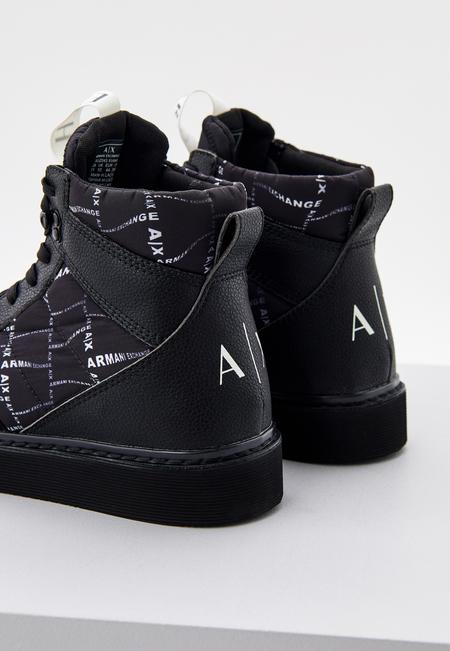 Мужские кеды Armani Exchange XUZ043 XV640 купить за 14190 руб.