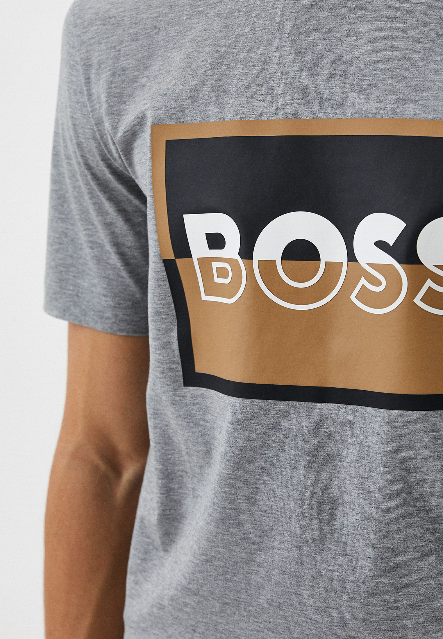 Мужская футболка Boss (Босс) 50481602: изображение 4