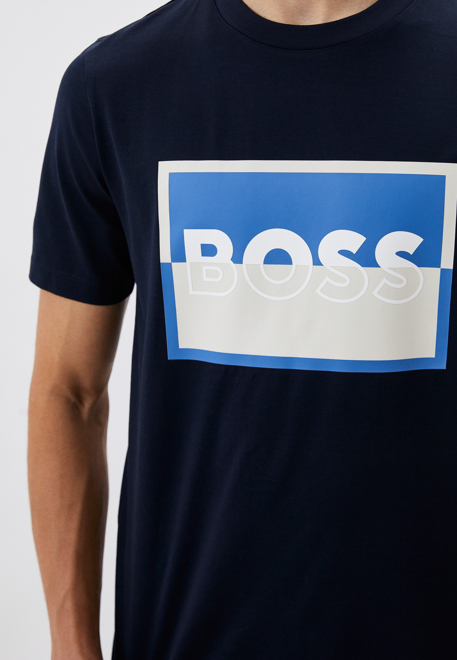 Мужская футболка Boss (Босс) 50481602: изображение 4
