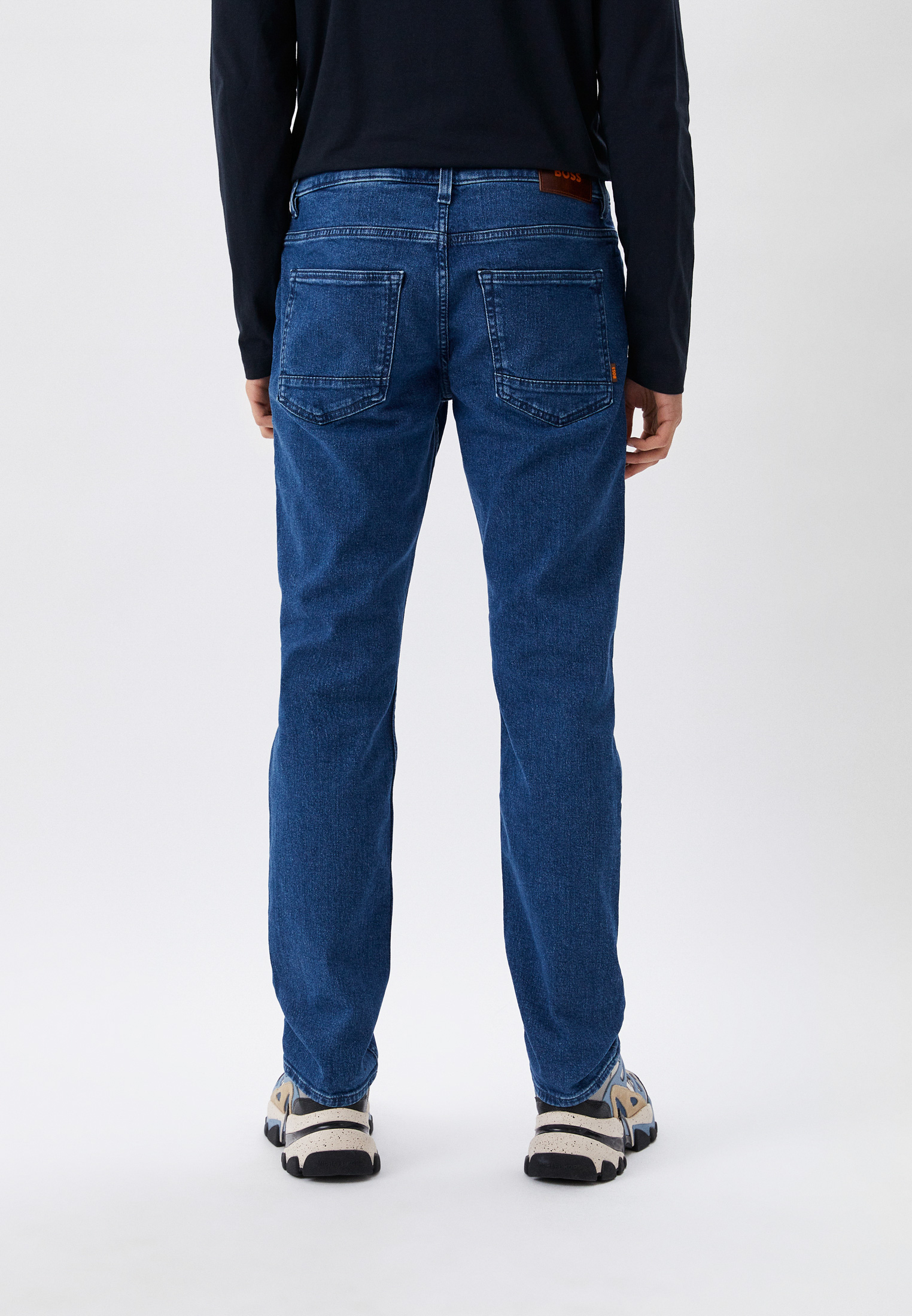 Мужские прямые джинсы Boss (Босс) 50484243: изображение 3