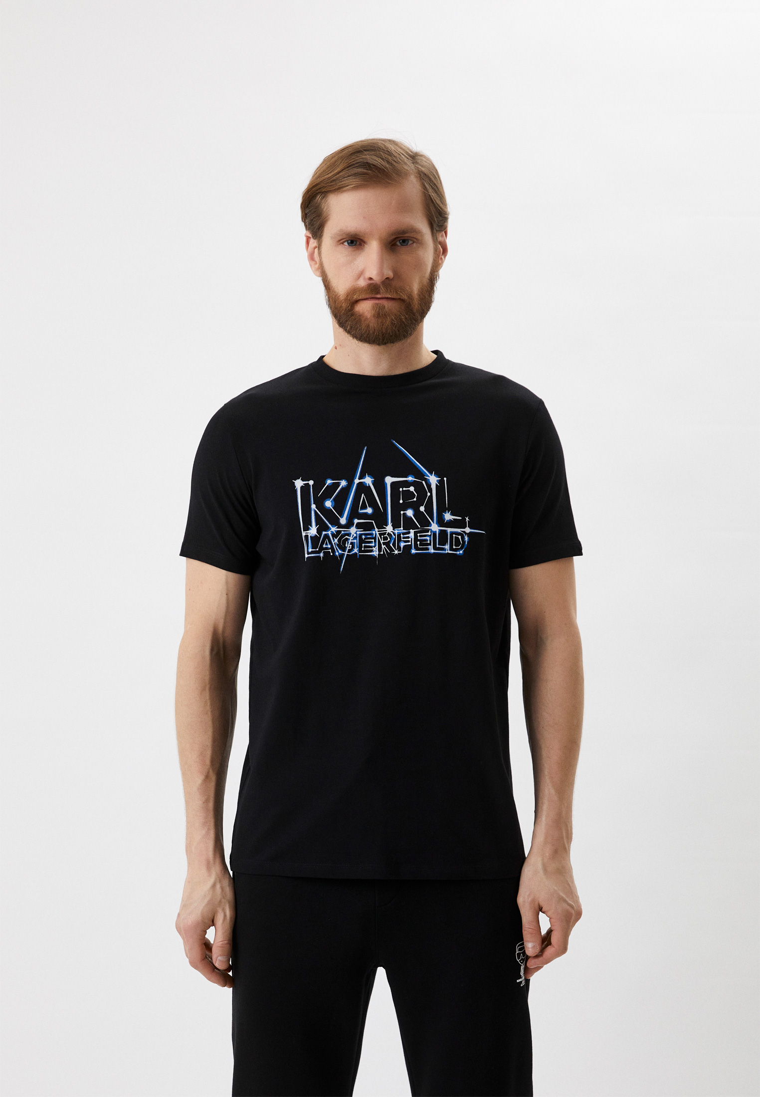 Мужская футболка Karl Lagerfeld (Карл Лагерфельд) 755081-531221: изображение 1