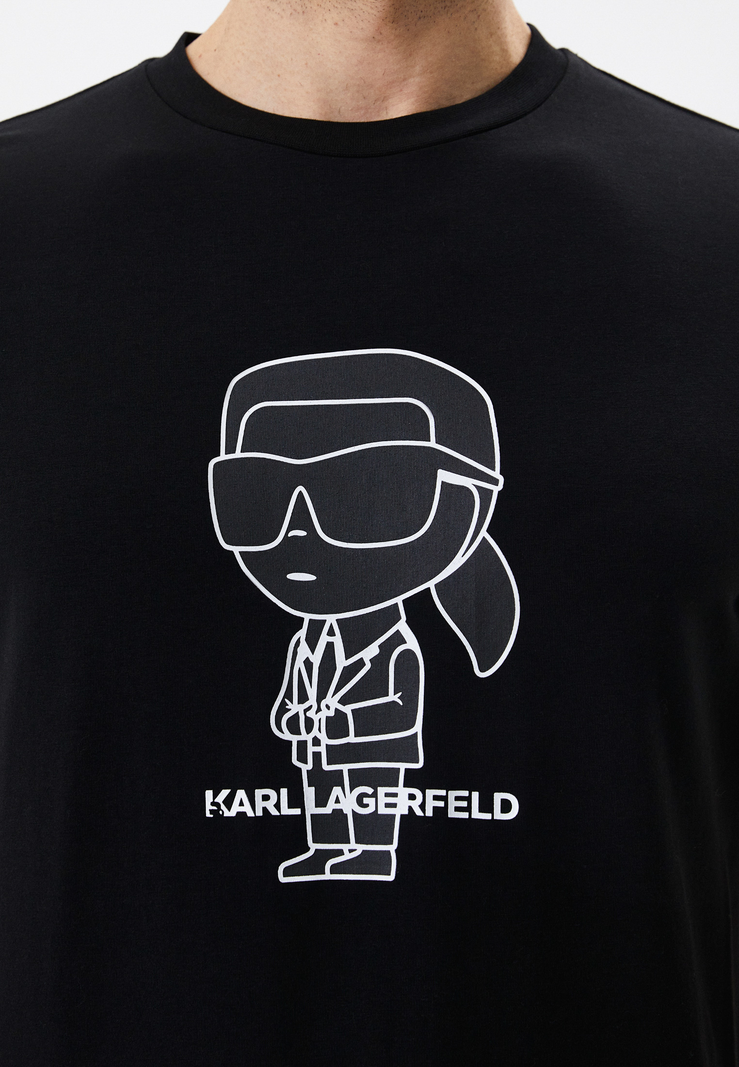 Мужская футболка Karl Lagerfeld (Карл Лагерфельд) 755086-531221: изображение 4