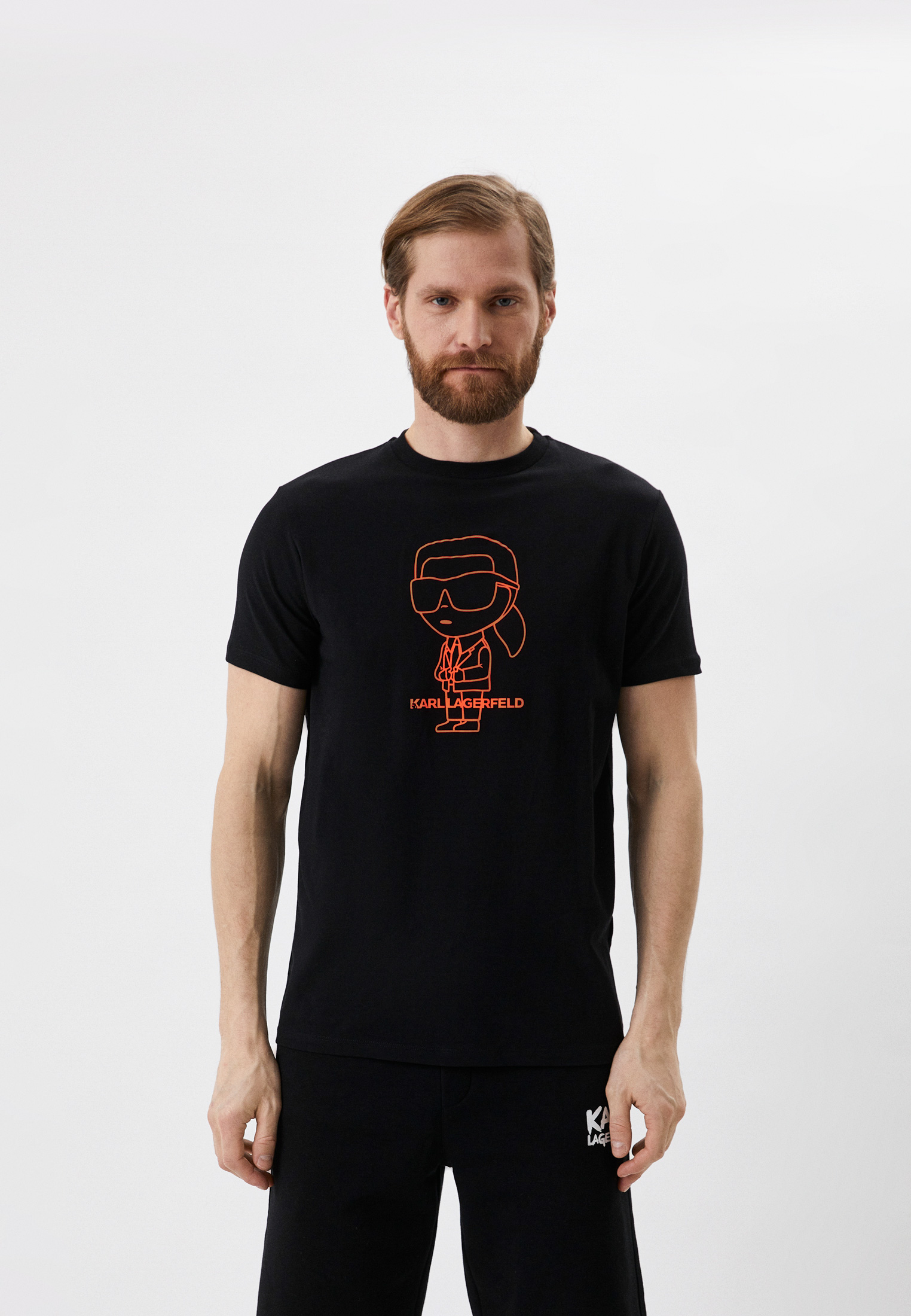 Мужская футболка Karl Lagerfeld (Карл Лагерфельд) 755403-531221: изображение 1