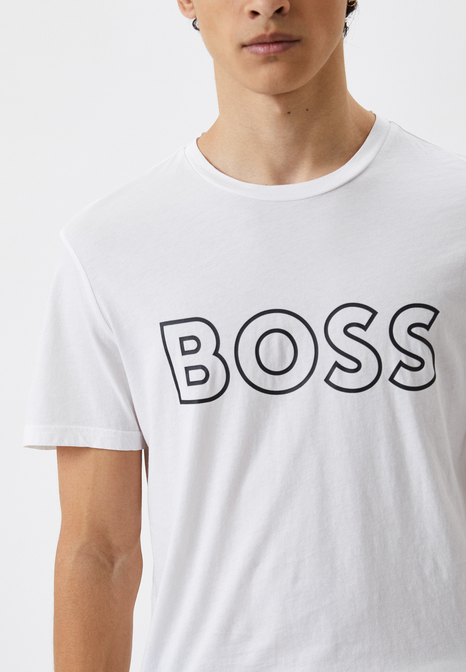 Мужская футболка Boss (Босс) 50485322: изображение 7