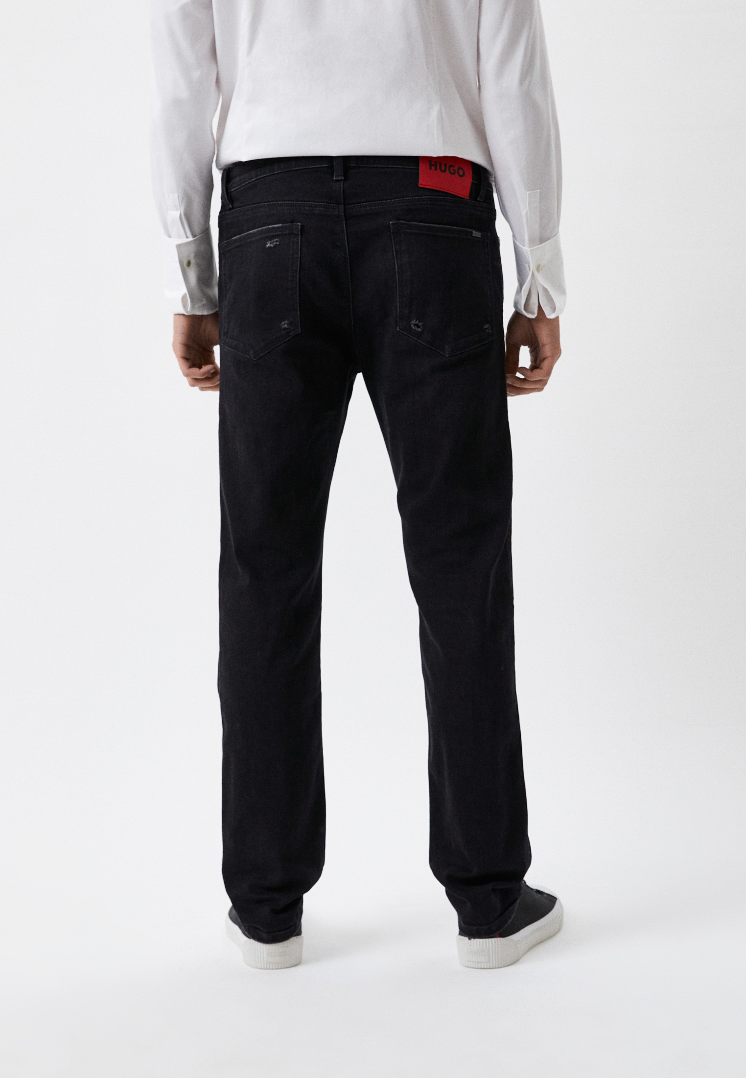 Мужские зауженные джинсы Hugo (Хуго) 50483901: изображение 3