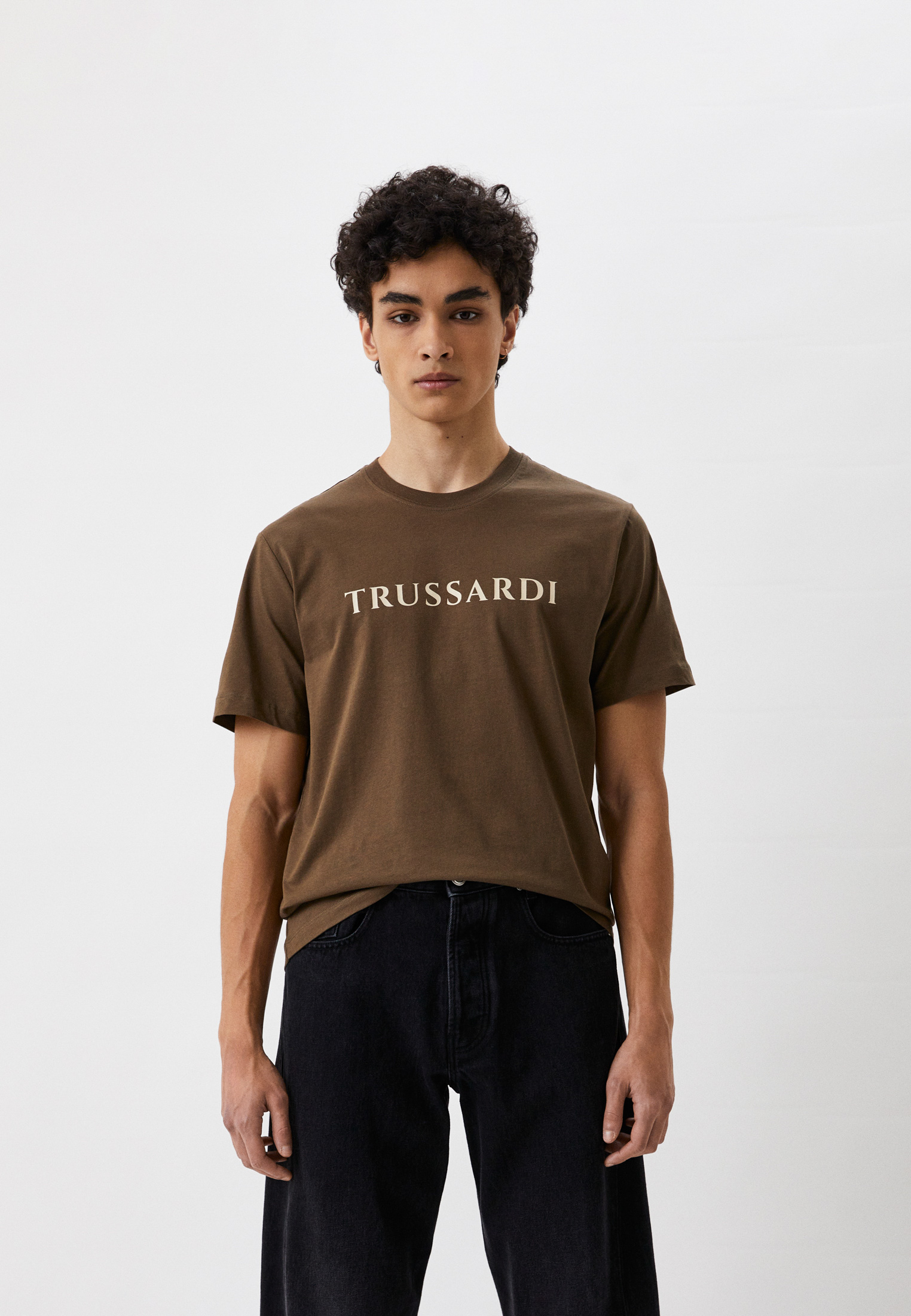 Мужская футболка Trussardi (Труссарди) 52T00724-1T005381