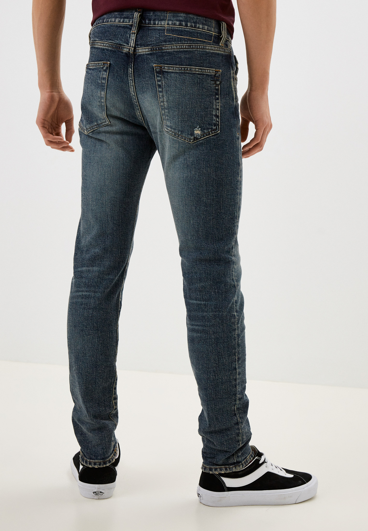 Мужские зауженные джинсы Diesel (Дизель) 00SPW5009AR: изображение 3