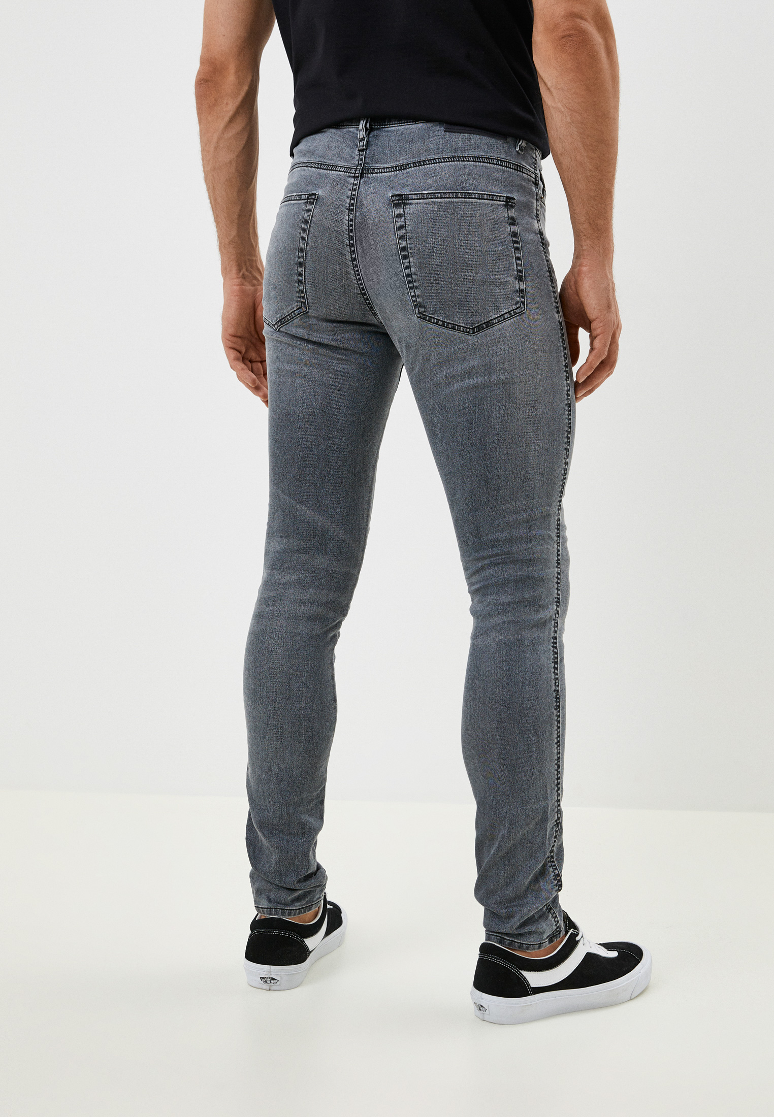 Мужские зауженные джинсы Diesel (Дизель) A01455069RD: изображение 3