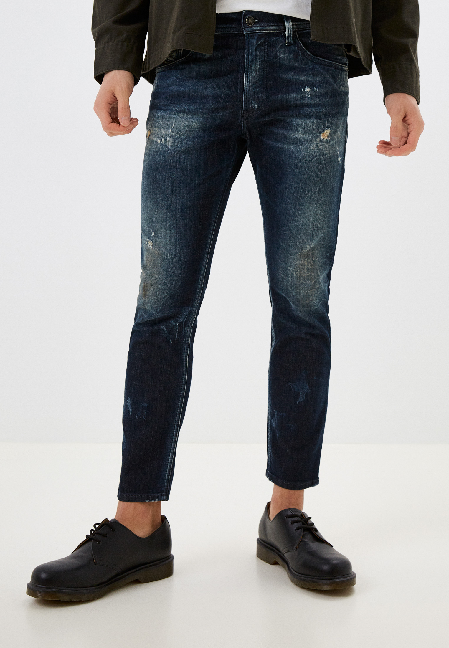 Мужские зауженные джинсы Diesel (Дизель) A01416009KI: изображение 1