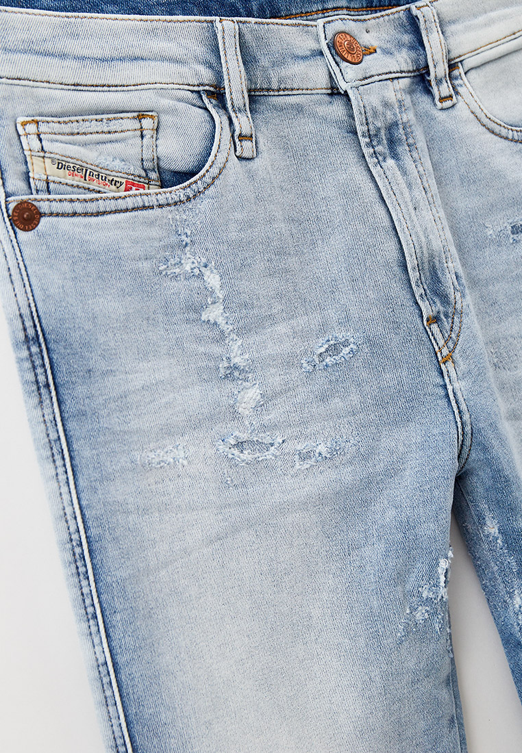 Мужские зауженные джинсы Diesel (Дизель) A01458069UC: изображение 5