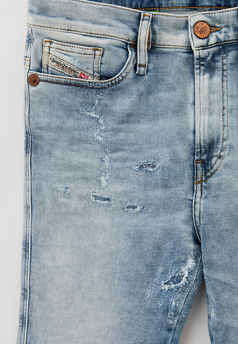 Мужские зауженные джинсы Diesel (Дизель) A01458069UC: изображение 6