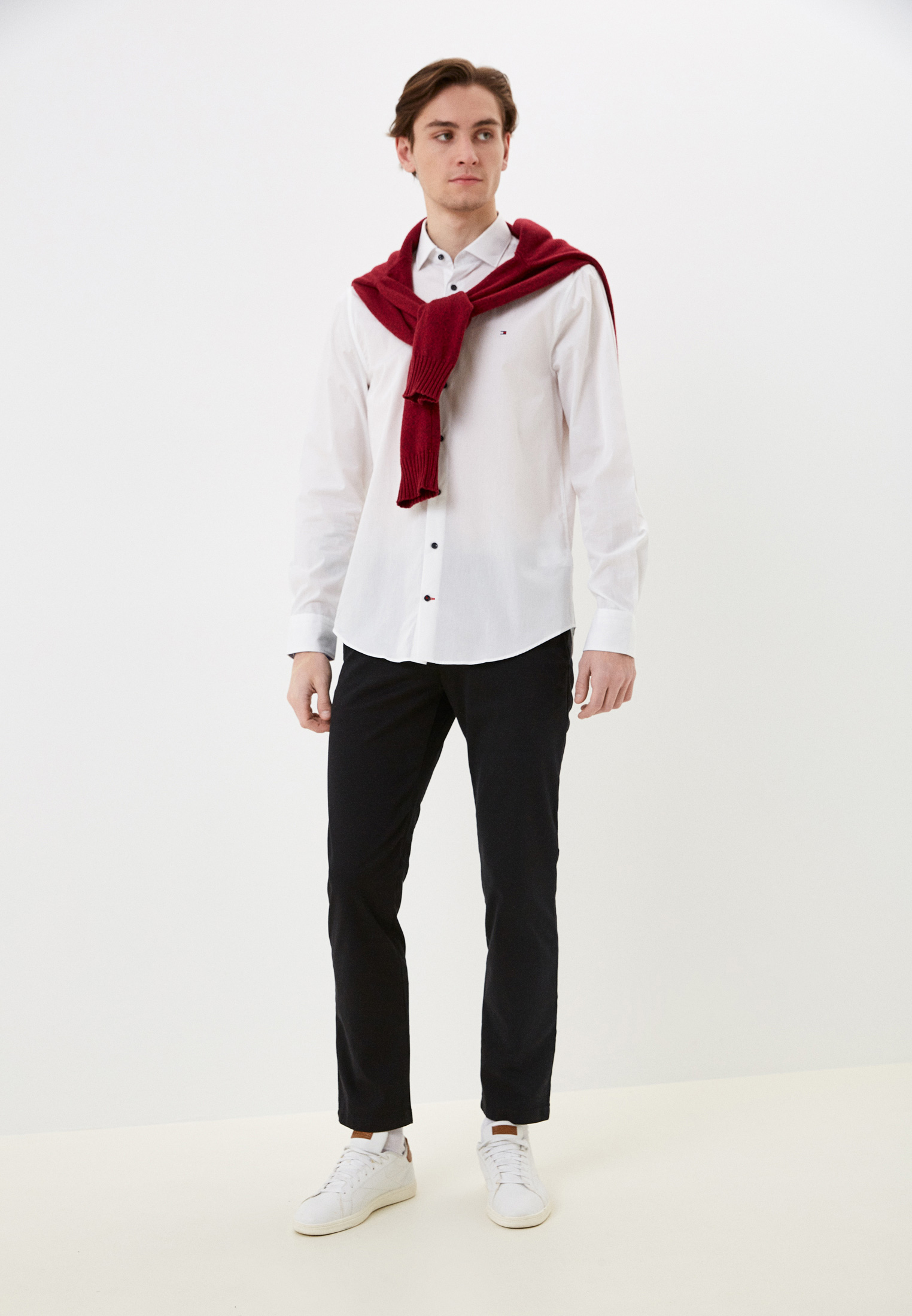 Рубашка с длинным рукавом мужской Tommy Hilfiger (Томми Хилфигер ...