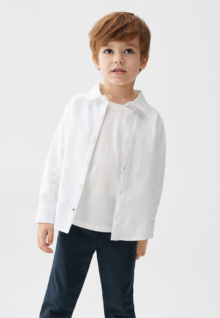 Рубашка <b>Mango</b> <b>Kids</b> (<b>Манго</b> <b>Кидс</b>) 47050050: изображение 3.