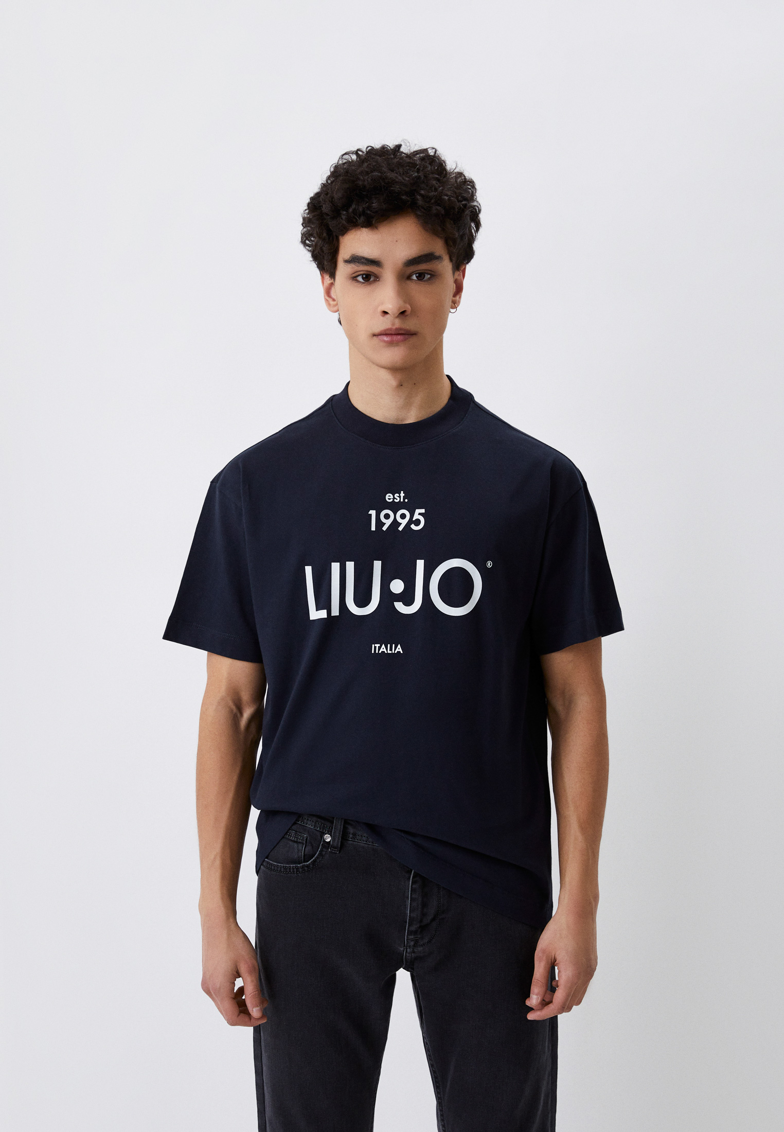 Мужская футболка Liu Jo Uomo (Лиу Джо Уомо) M000P204ESTTEE