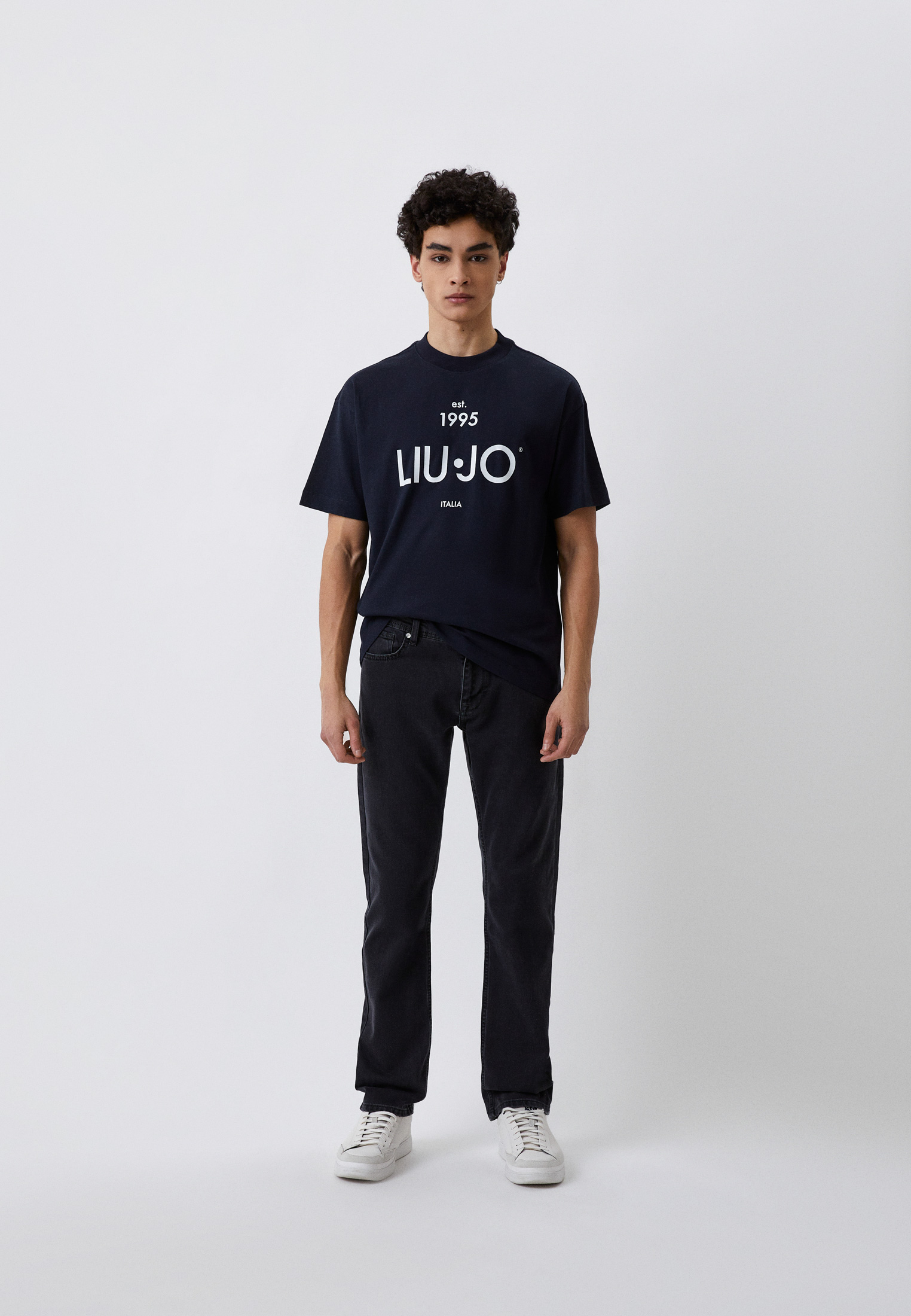 Мужская футболка Liu Jo Uomo (Лиу Джо Уомо) M000P204ESTTEE: изображение 2