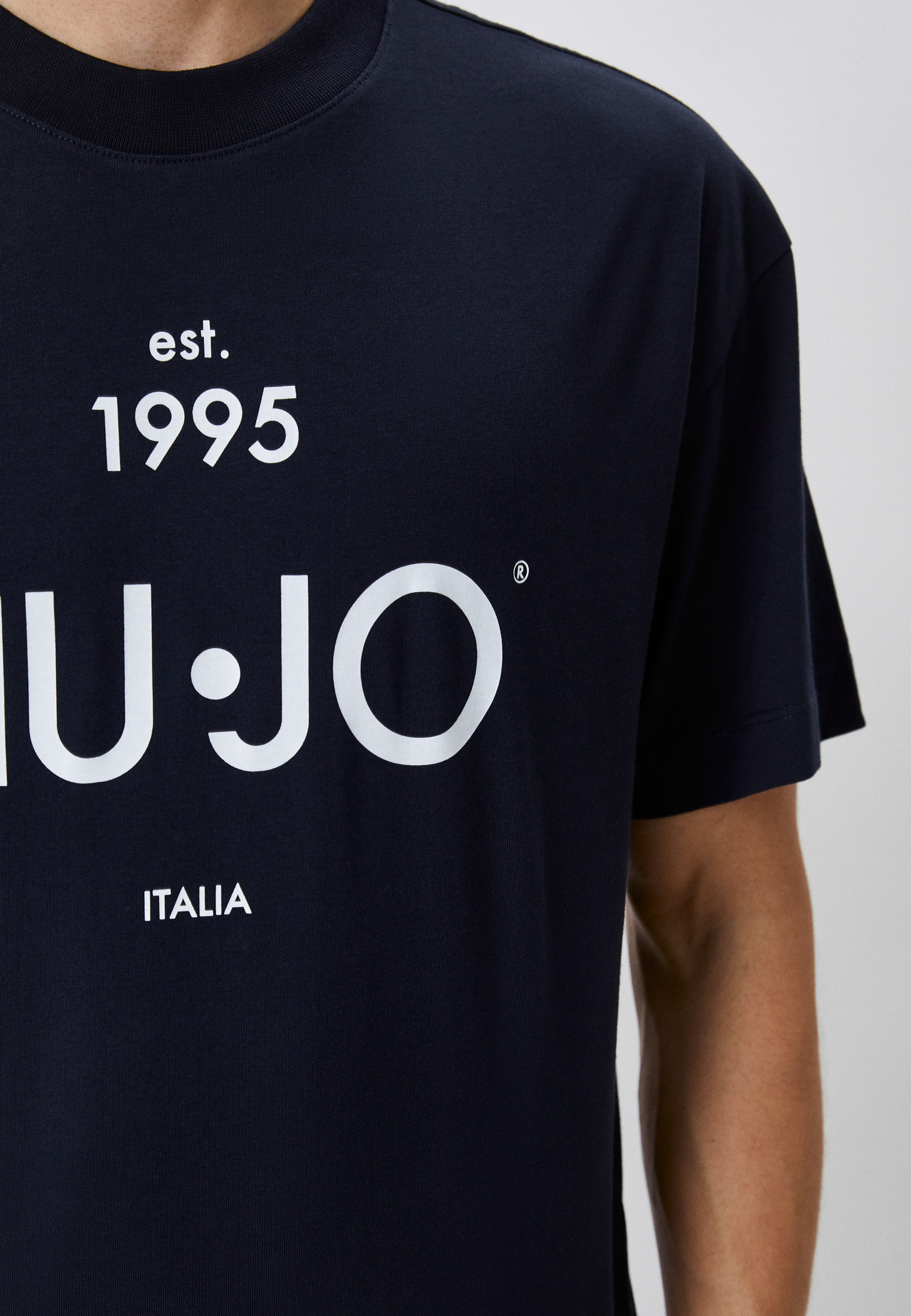 Мужская футболка Liu Jo Uomo (Лиу Джо Уомо) M000P204ESTTEE: изображение 4