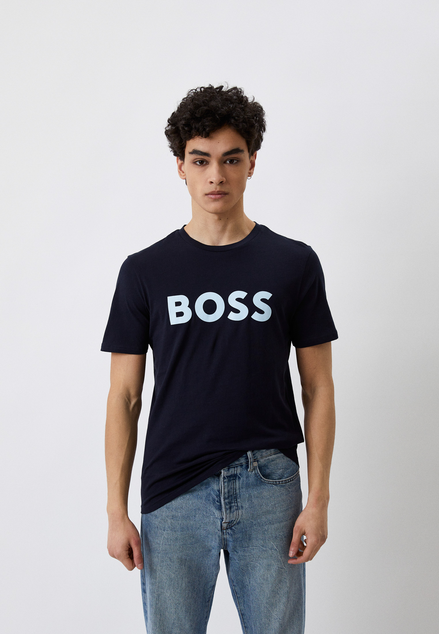 Мужская футболка Boss (Босс) 50481923: изображение 5