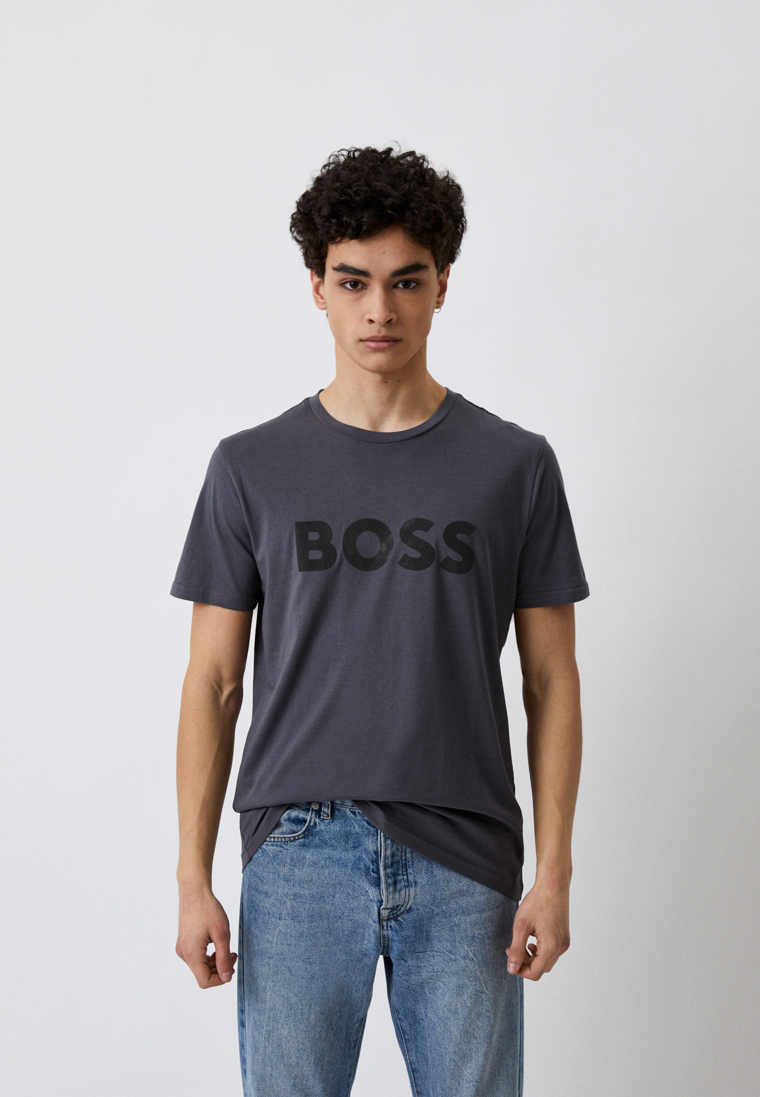 Мужская футболка Boss (Босс) 50481923: изображение 1