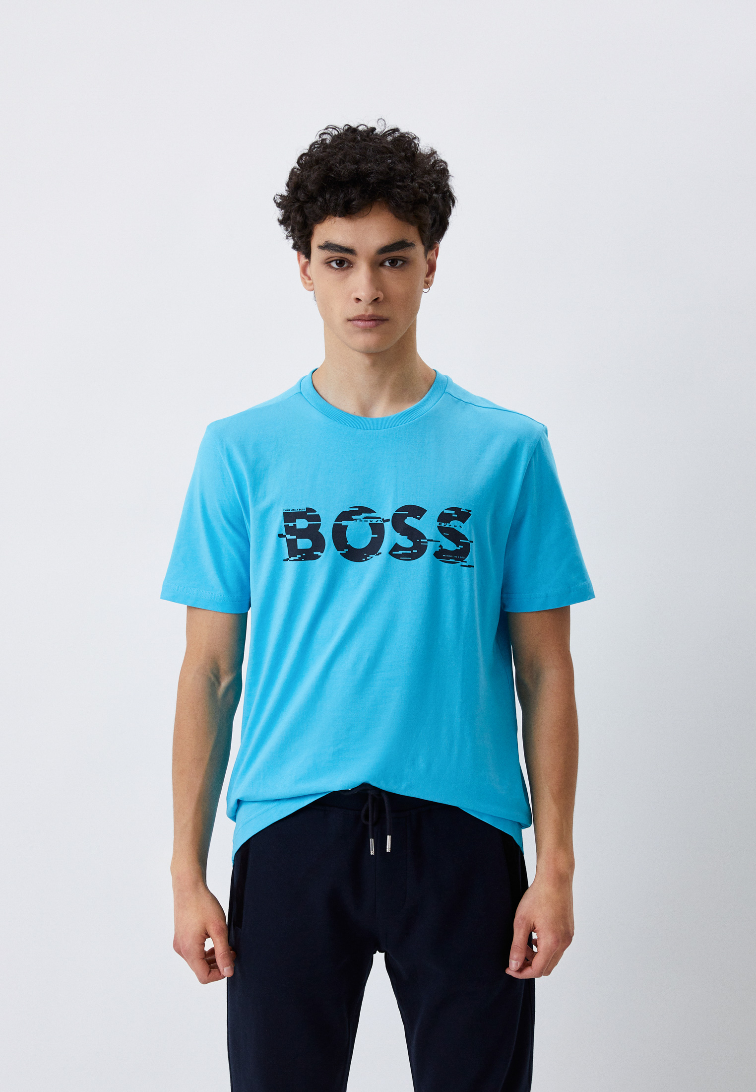 Мужская футболка Boss (Босс) 50483730: изображение 1