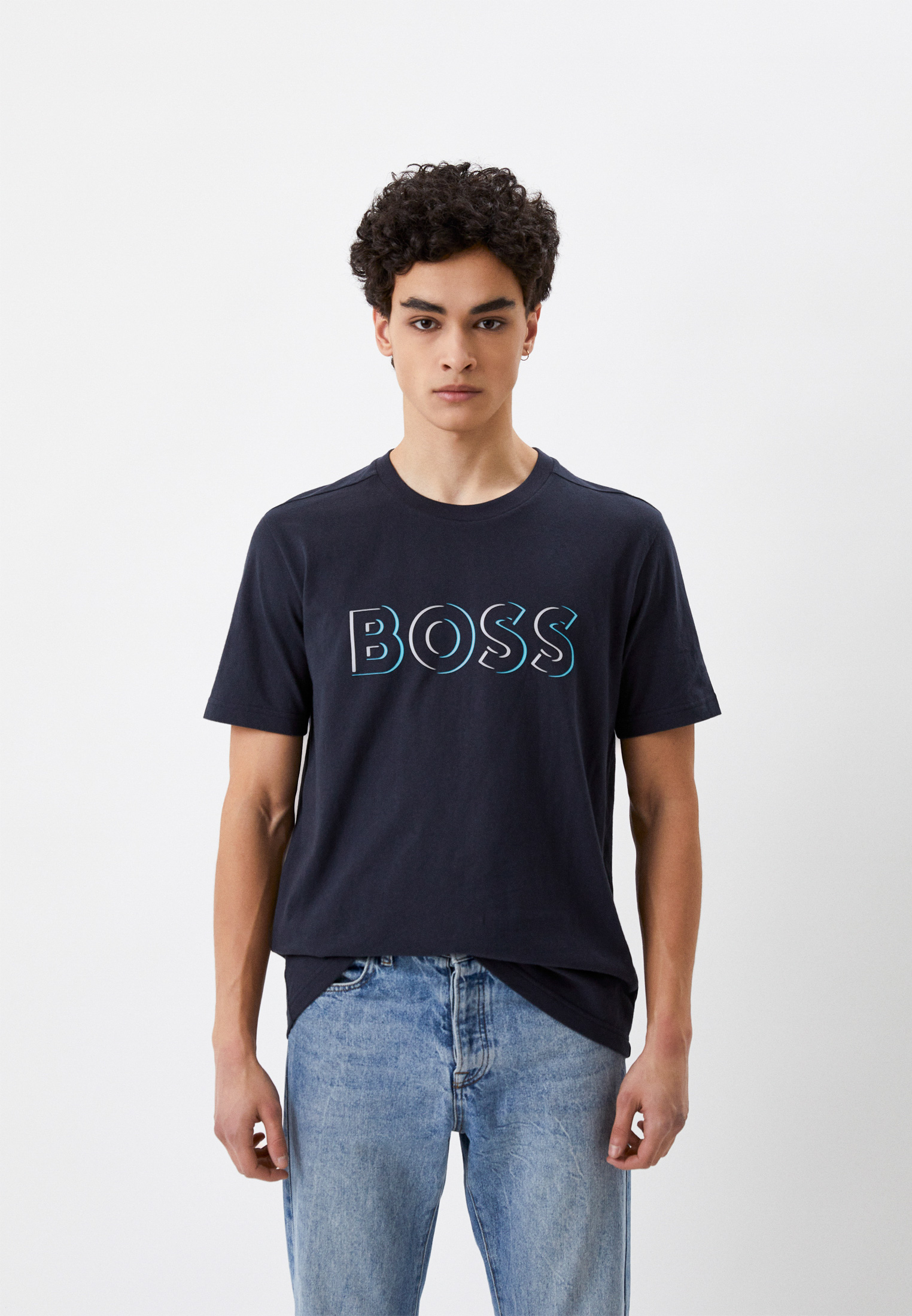Мужская футболка Boss (Босс) 50483768