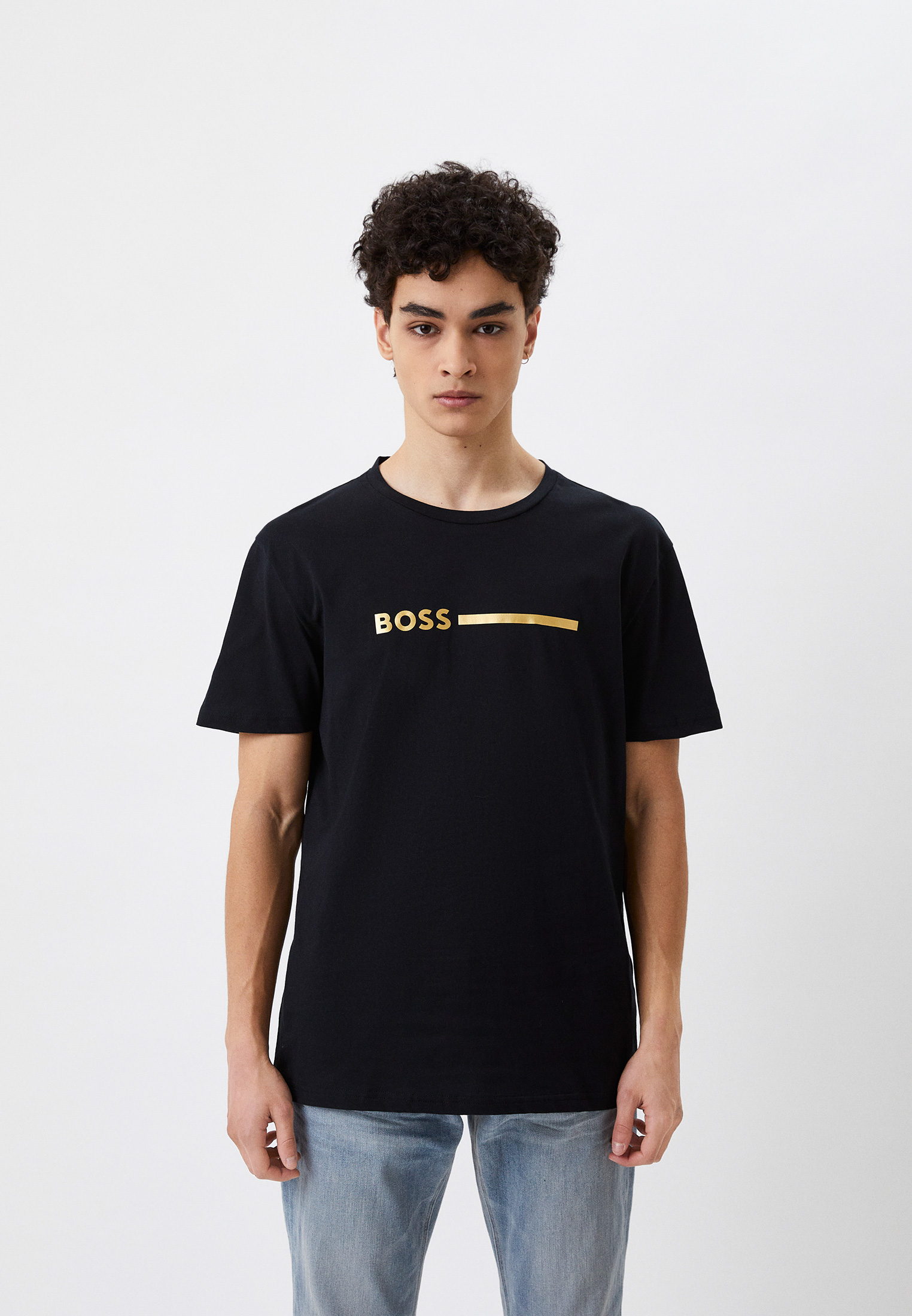 Мужская футболка Boss (Босс) 50484328: изображение 1