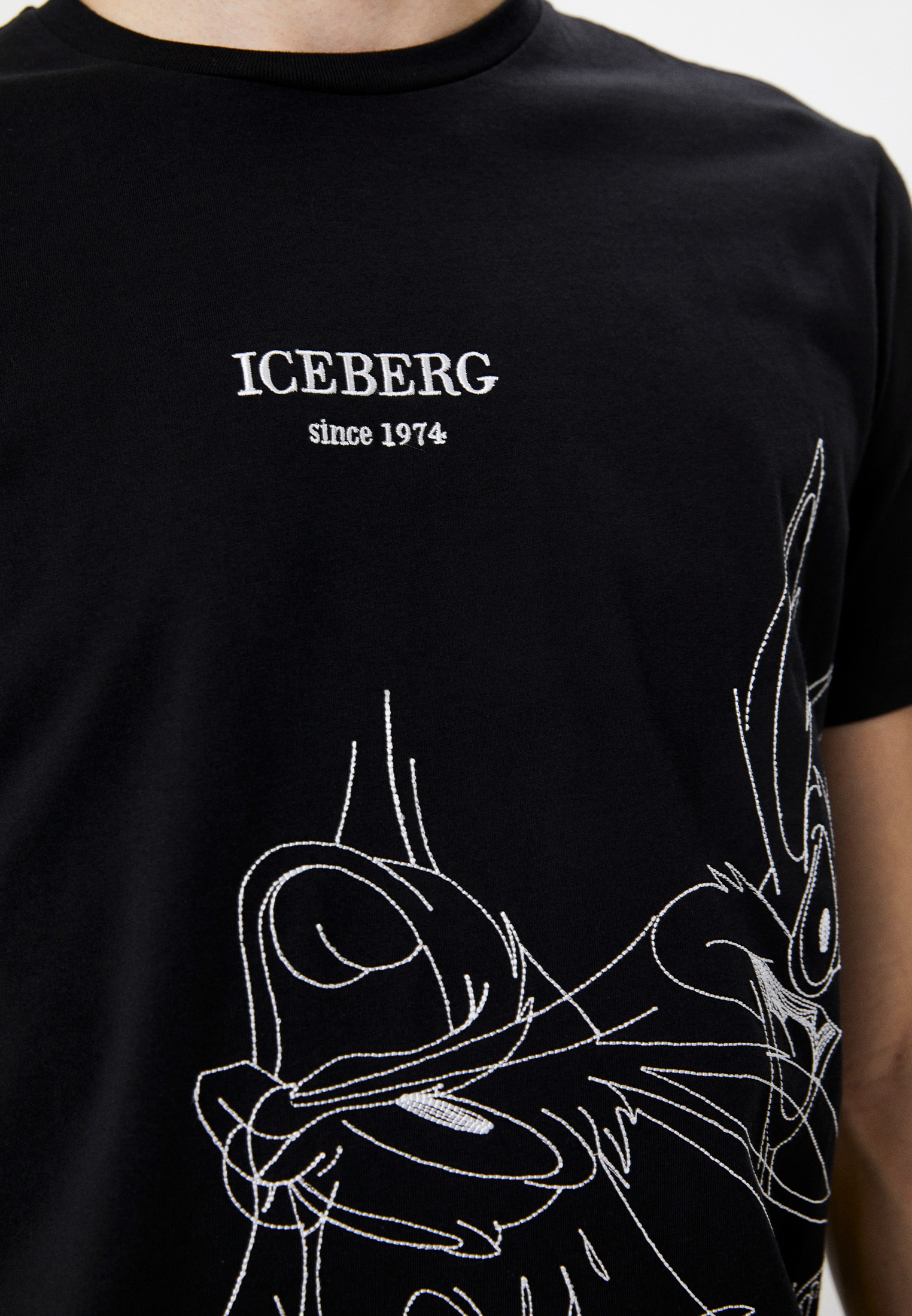 Мужская футболка Iceberg (Айсберг) I1PF02C6301: изображение 4