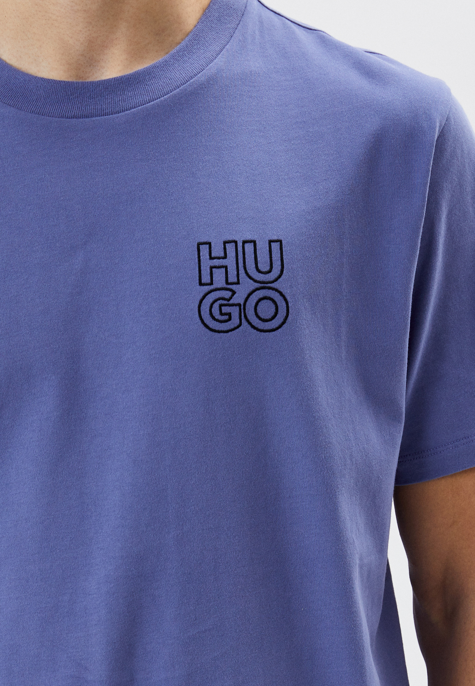 Мужская футболка Hugo (Хуго) 50482839: изображение 4